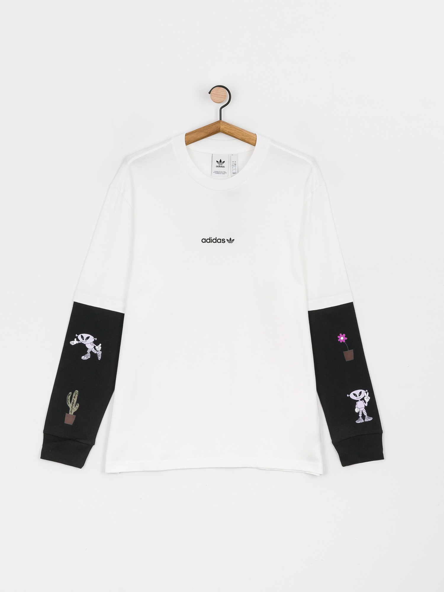 Longsleeve adidas Originals Trf A33 (white/black)