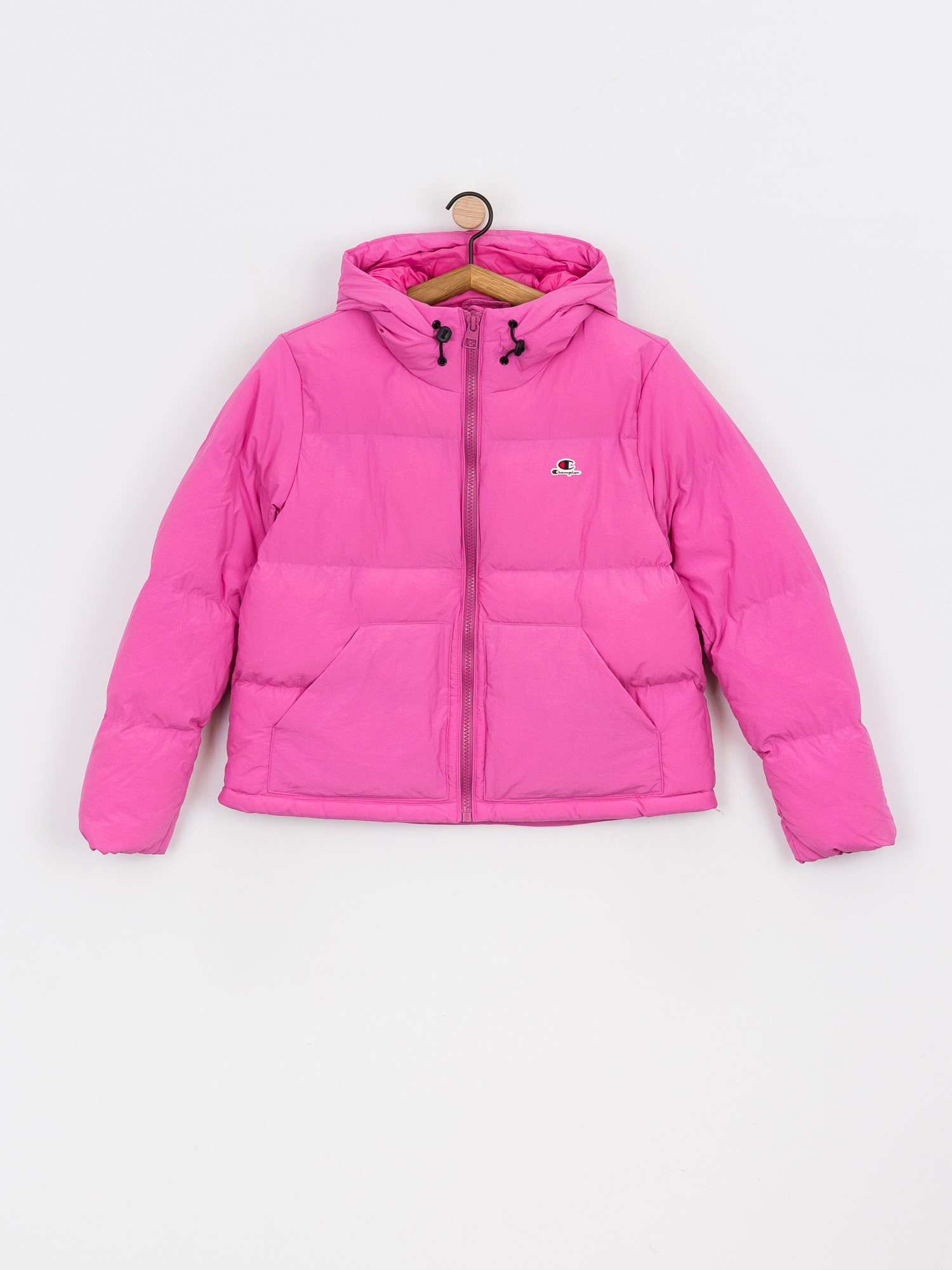 Kurtka Champion Hooded Jacket 114577 Wmn (ibr)
