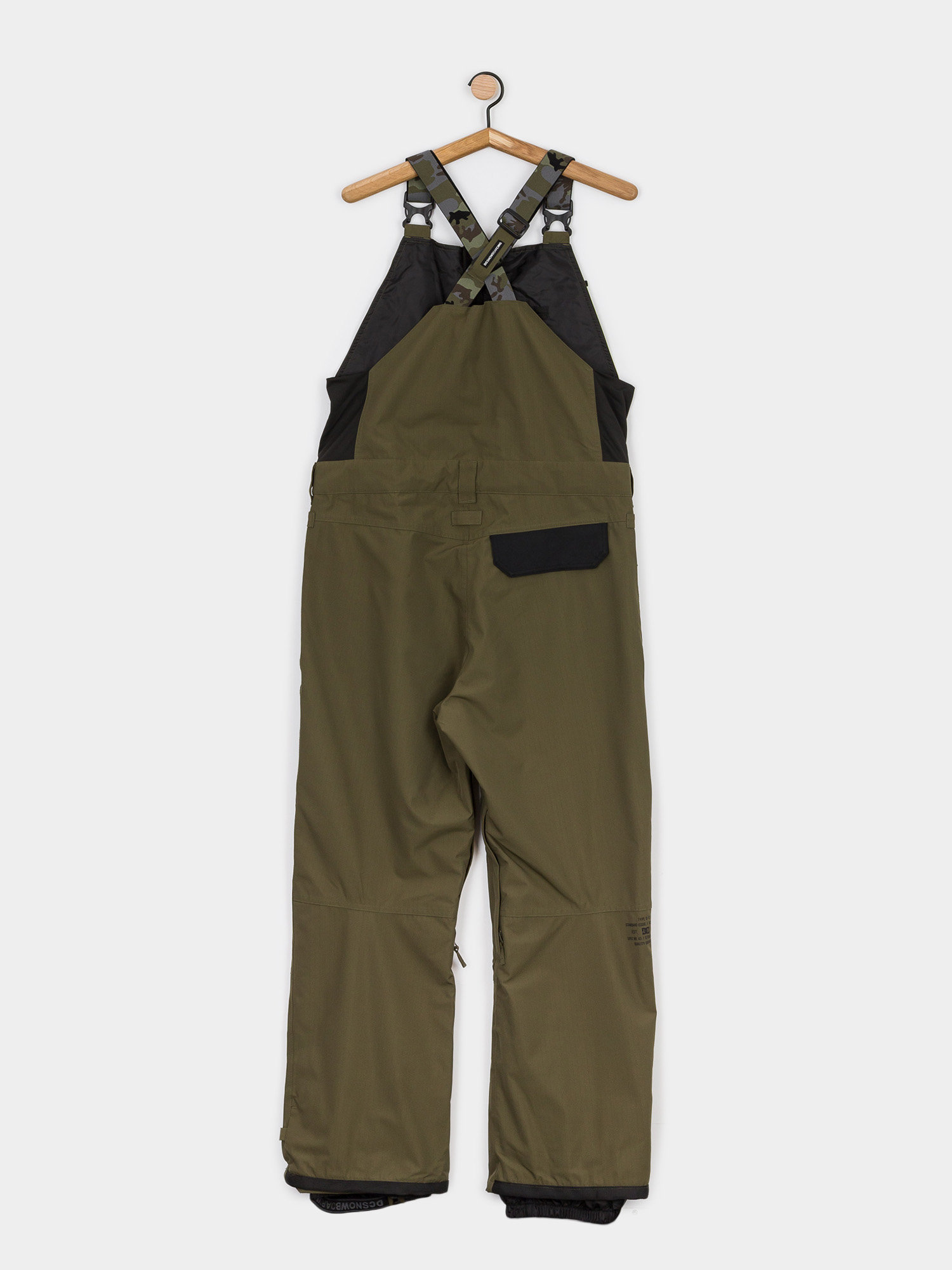 Męskie Spodnie snowboardowe DC Shadow Bib (olive night)