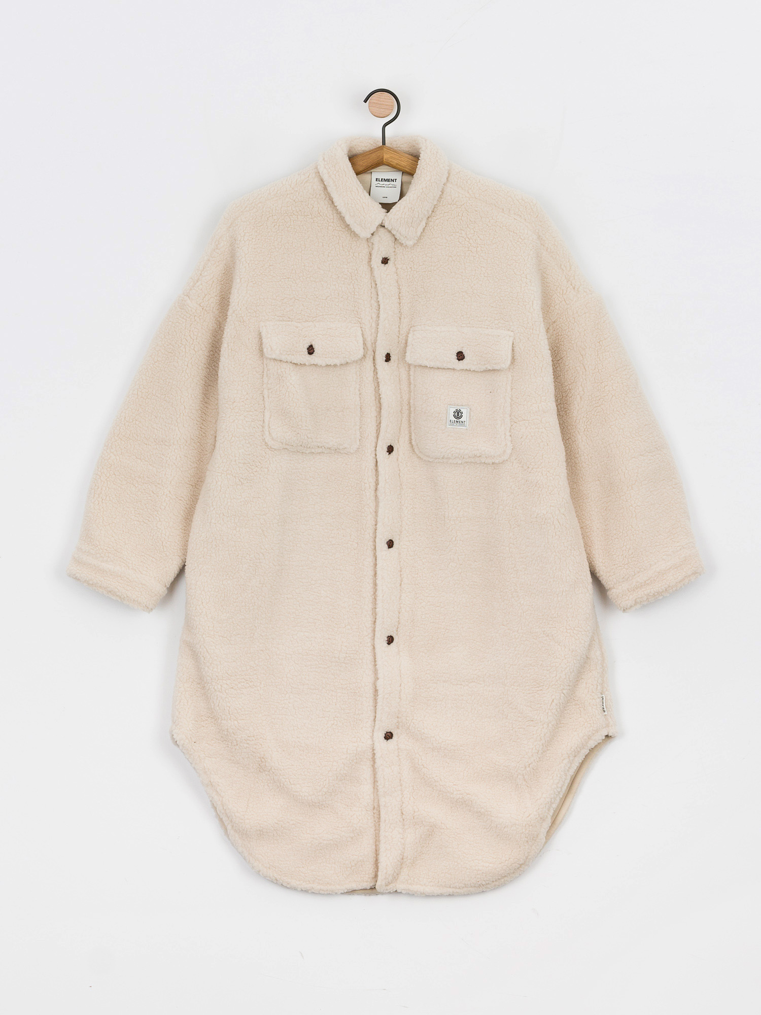 Kurtka Element Manitoba Pile Shirt Wmn (natural)