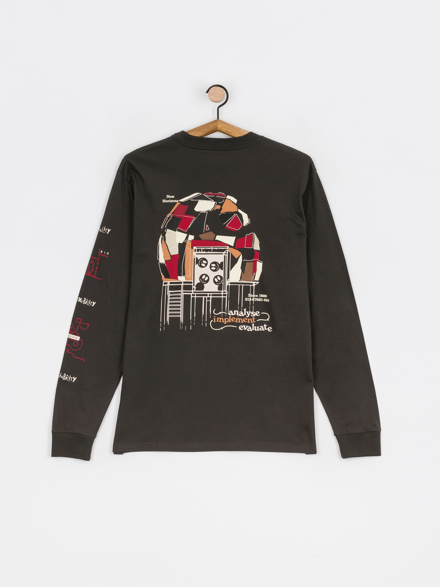 Longsleeve Carhartt WIP Dome (stormcloud)