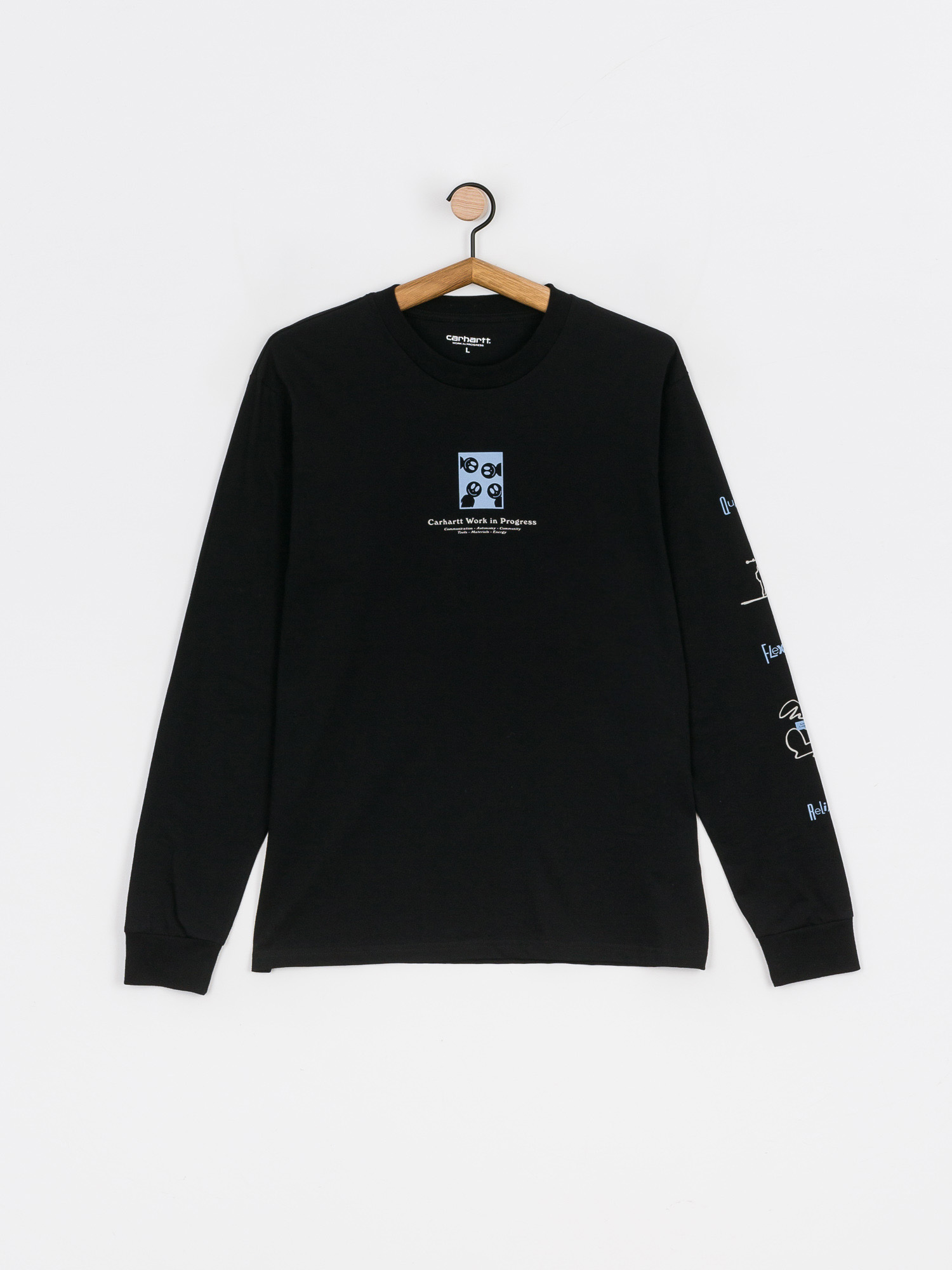 Longsleeve Carhartt WIP Dome (black)