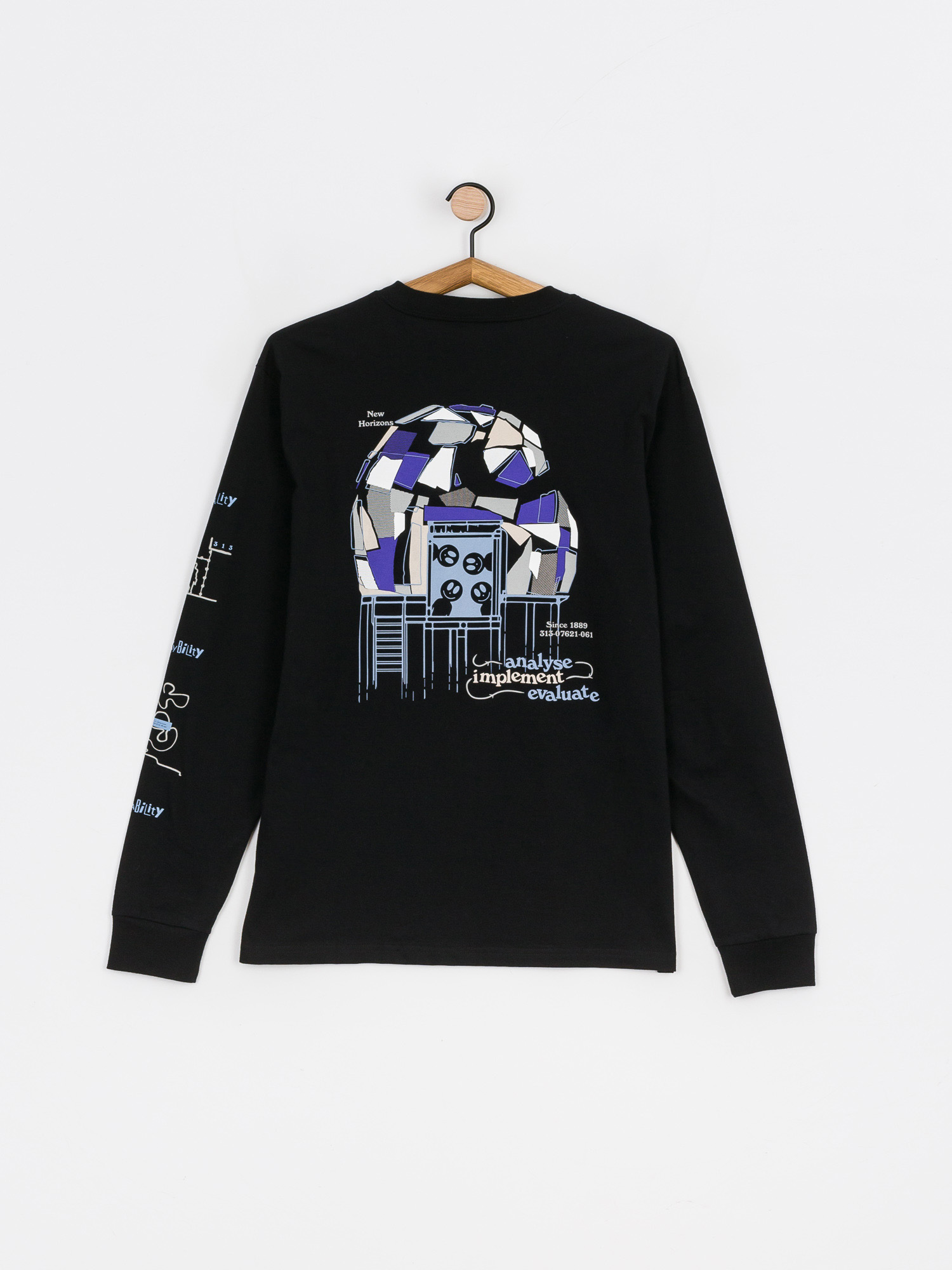 Longsleeve Carhartt WIP Dome (black)