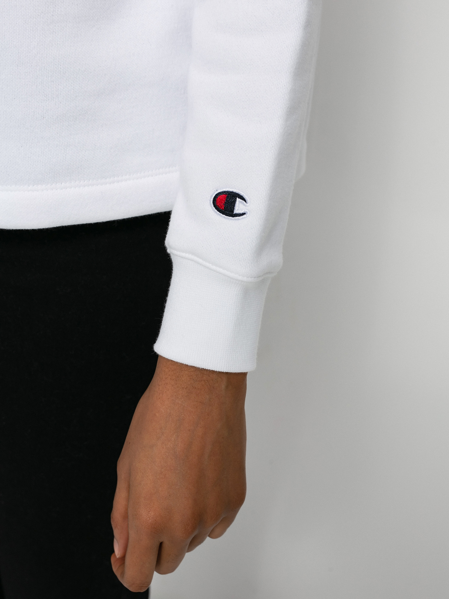 Bluza z kapturem Champion Sweatshirt HD 114463 Wmn (wht)