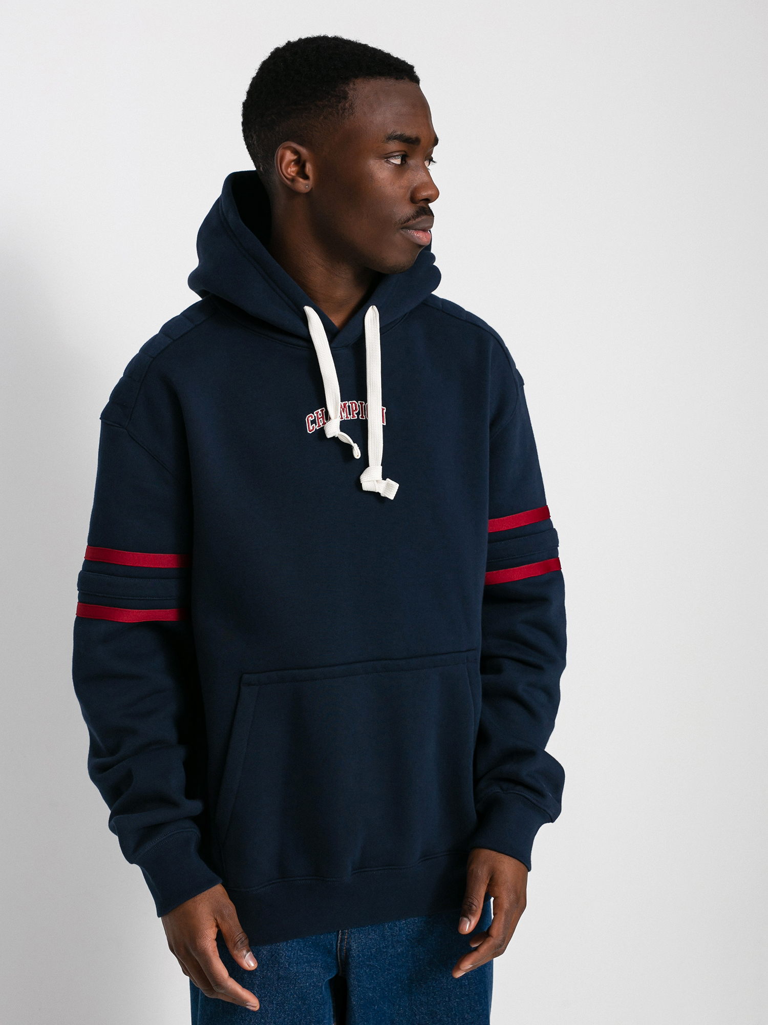 Bluza z kapturem Champion Sweatshirt HD 216577 (nvb/dox)
