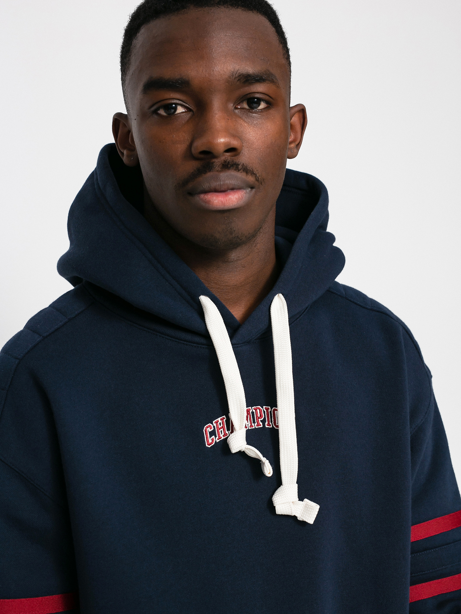Bluza z kapturem Champion Sweatshirt HD 216577 (nvb/dox)