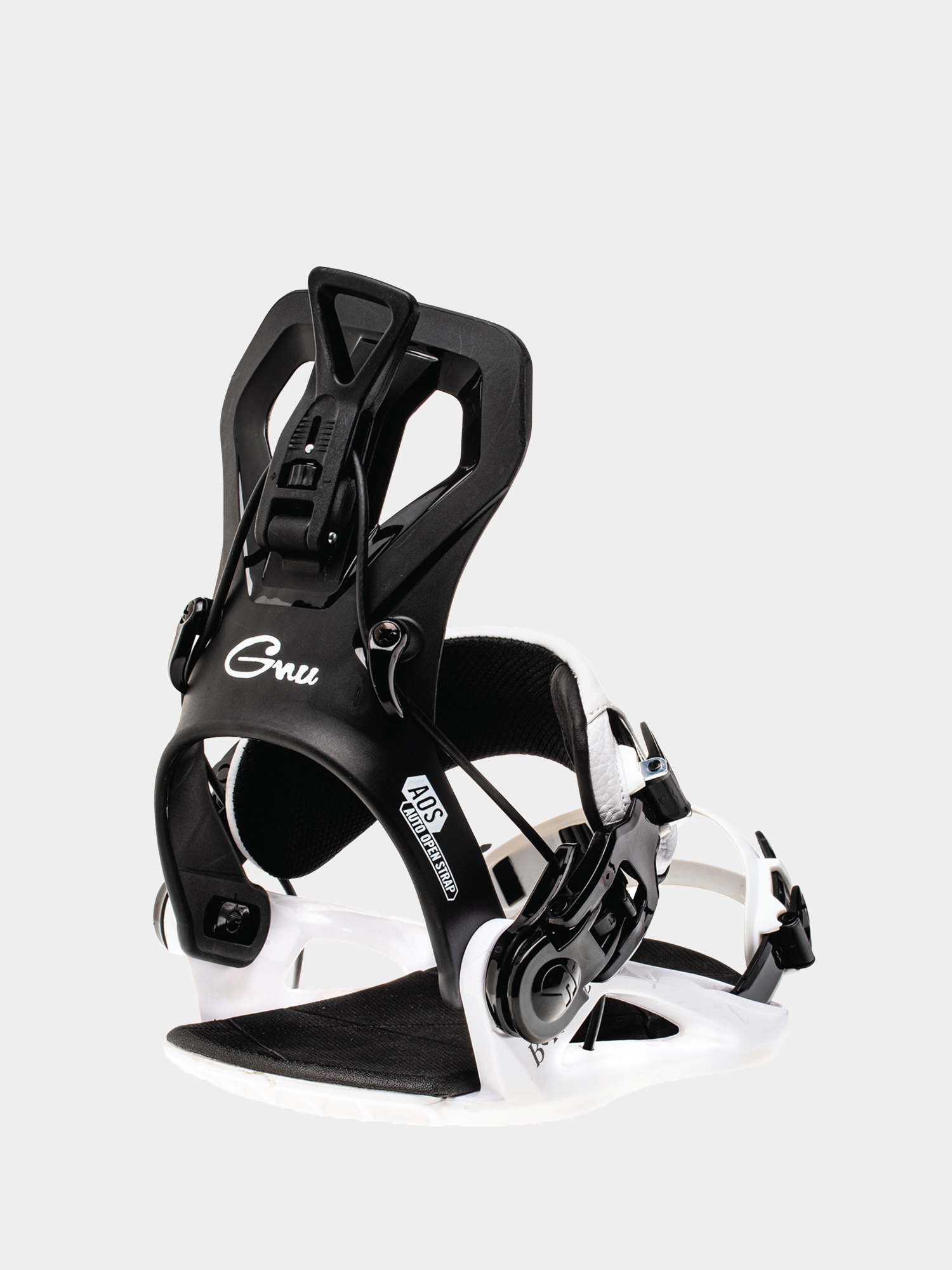 Damskie Wiązania snowboardowe Gnu B Real (white)