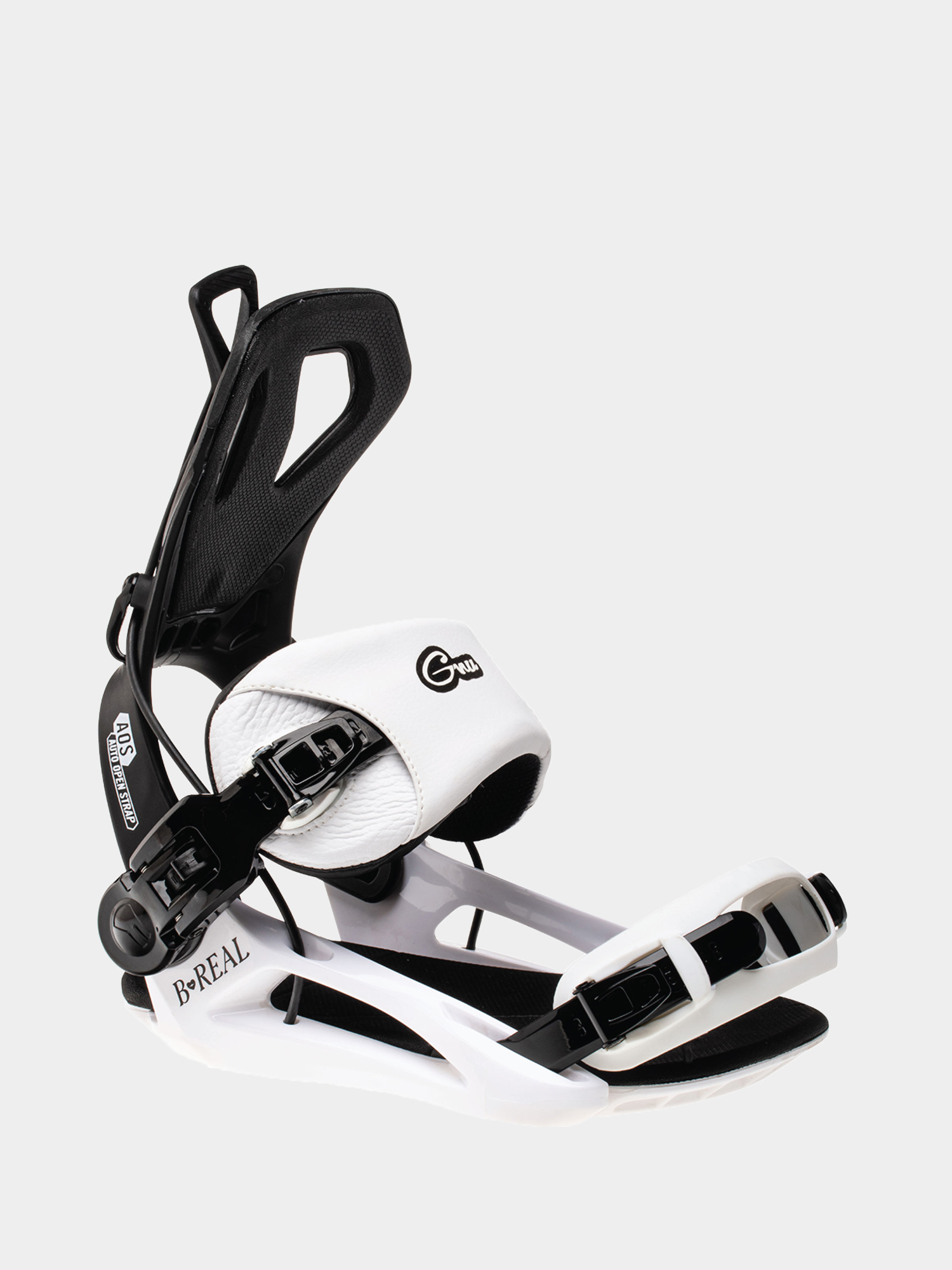 Damskie Wiązania snowboardowe Gnu B Real (white)