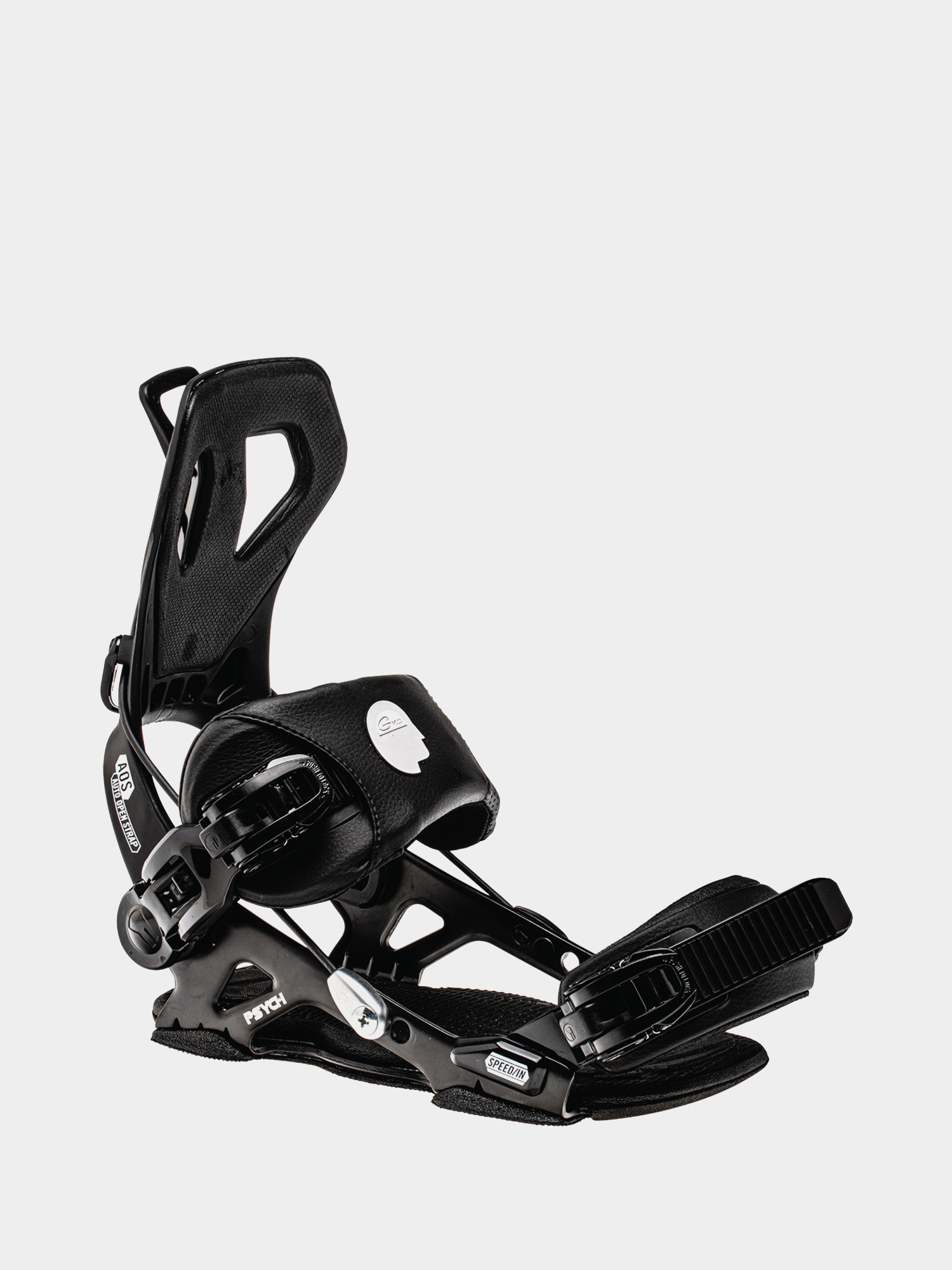 Męskie Wiązania snowboardowe Gnu Psych (black)