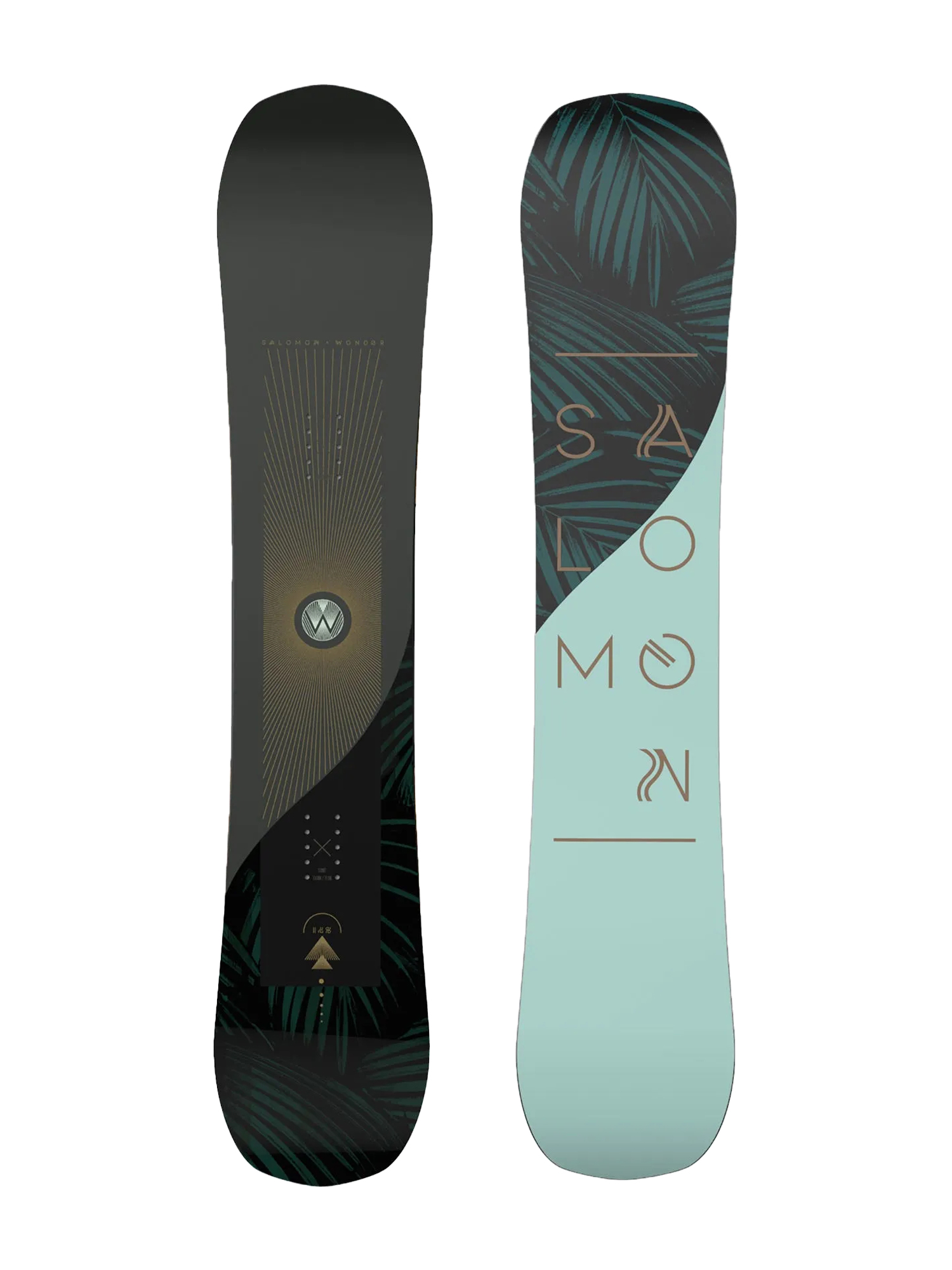 Damska Deska snowboardowa Salomon Wonder (navy/mint)