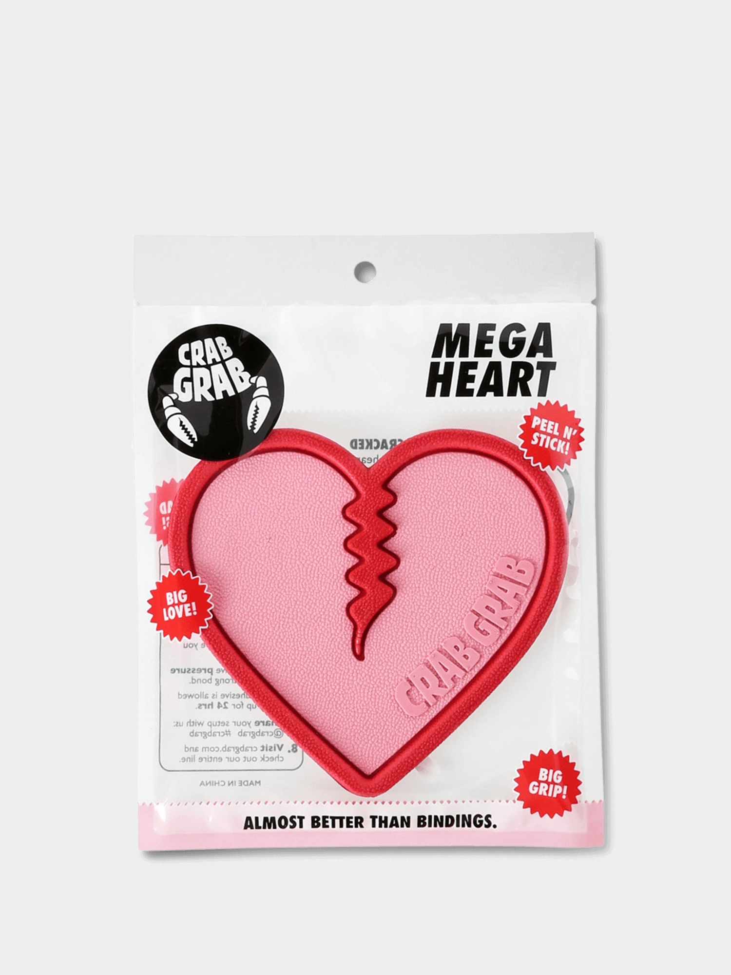 Podkładka Crab Grab Mega Heart (bubblegum)