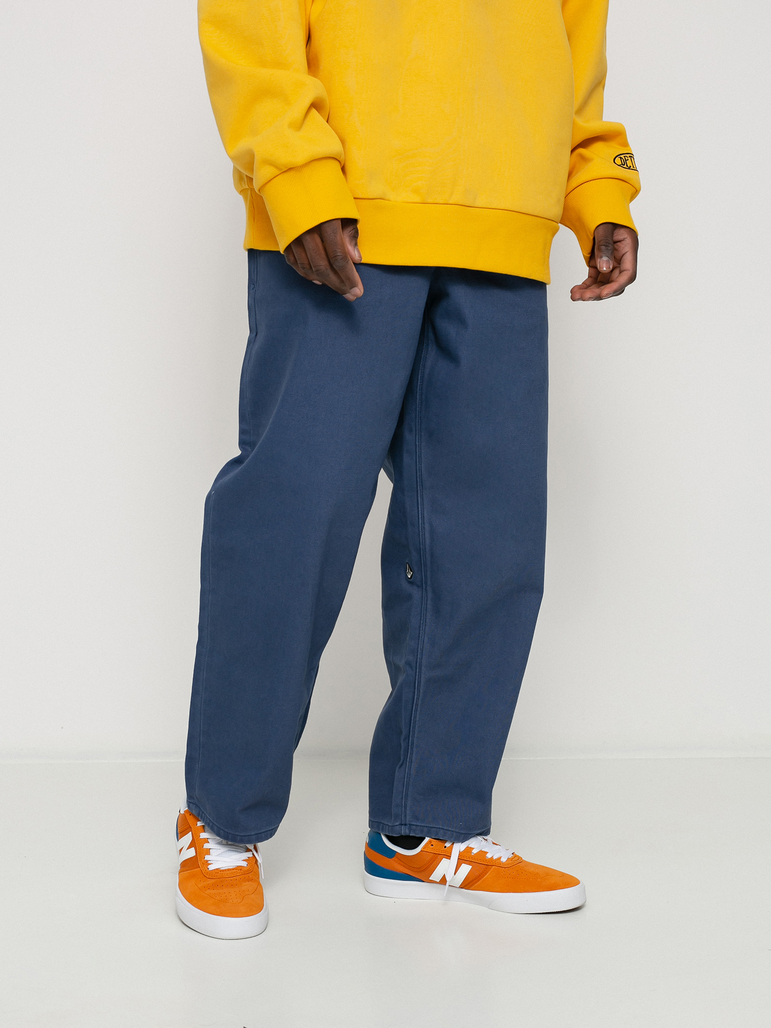 Spodnie Volcom Billow Plus Denim (smokey blue)