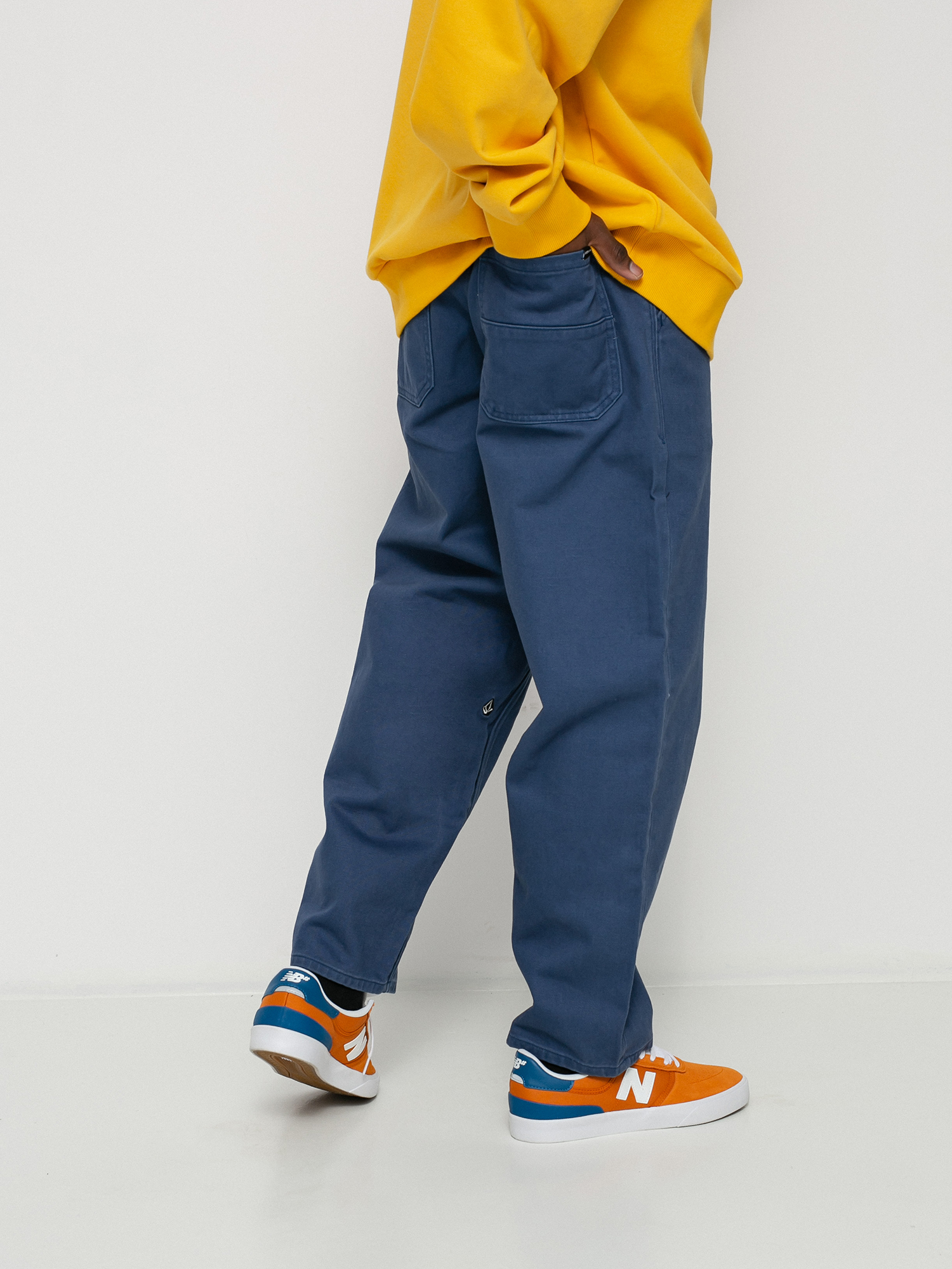 Spodnie Volcom Billow Plus Denim (smokey blue)