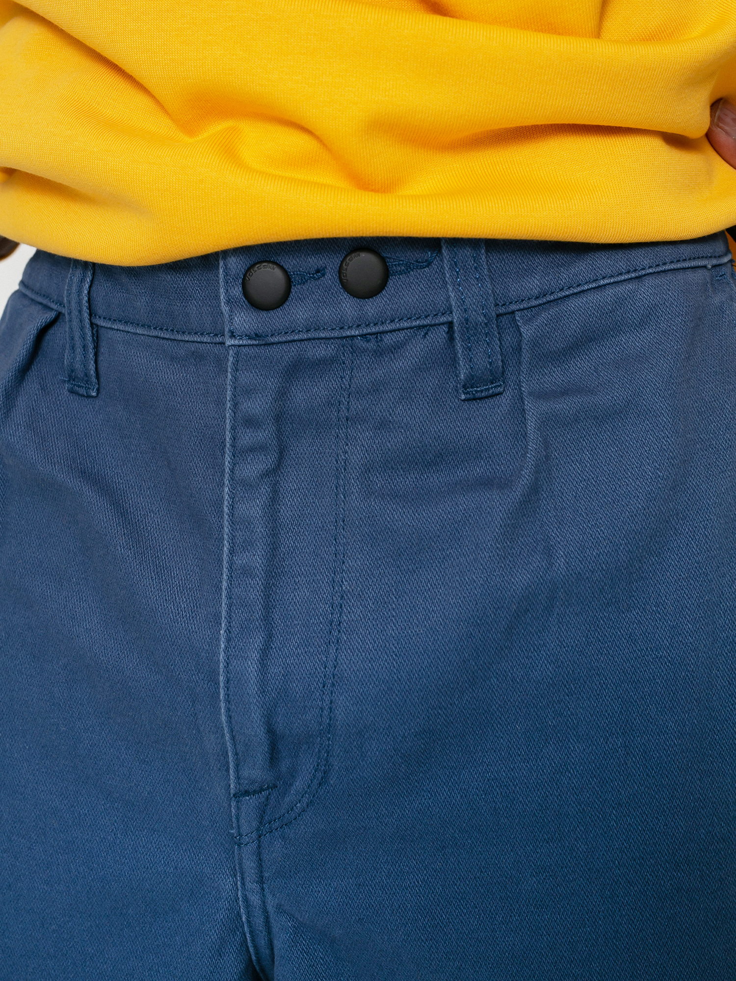 Spodnie Volcom Billow Plus Denim (smokey blue)