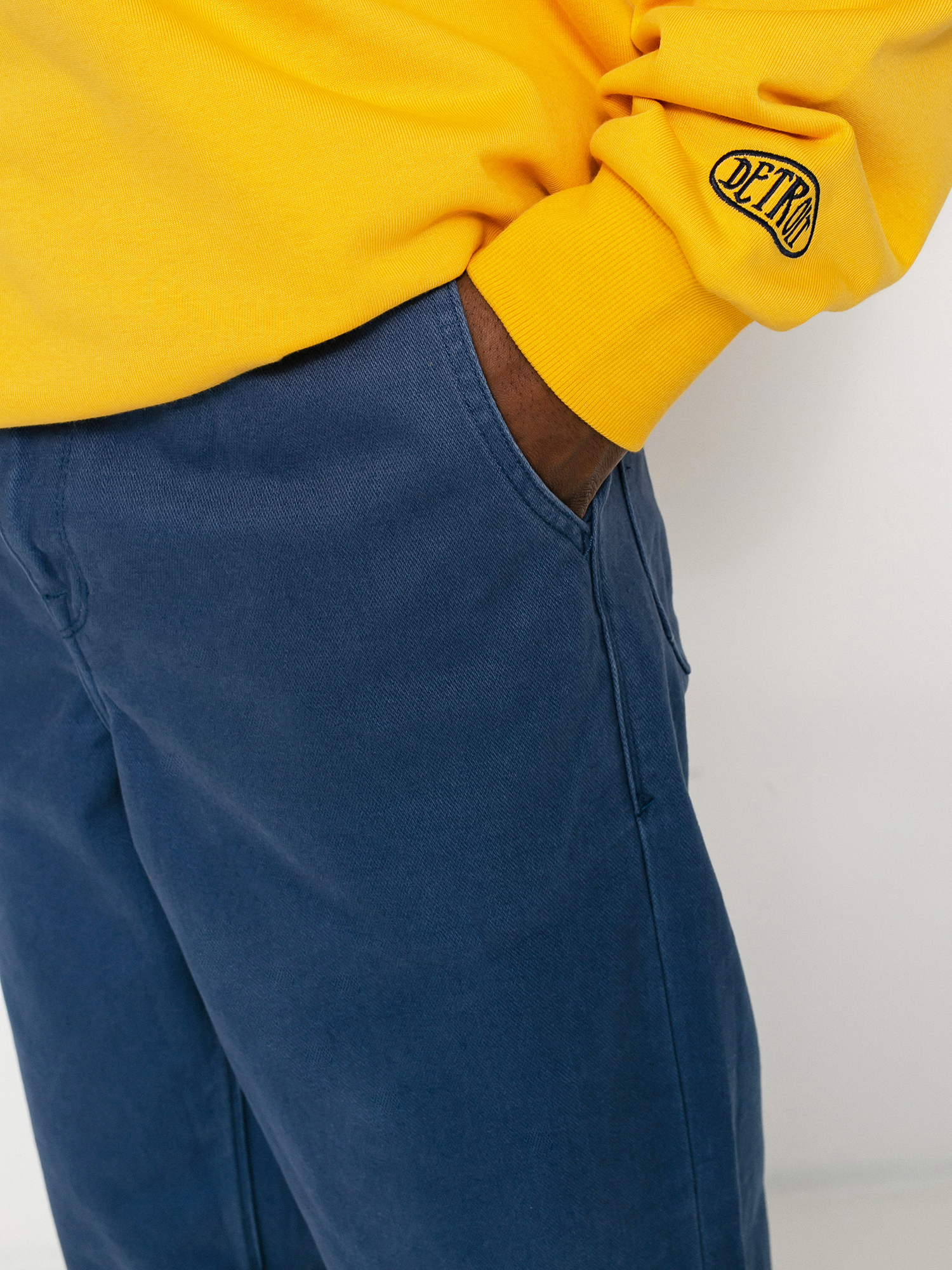Spodnie Volcom Billow Plus Denim (smokey blue)