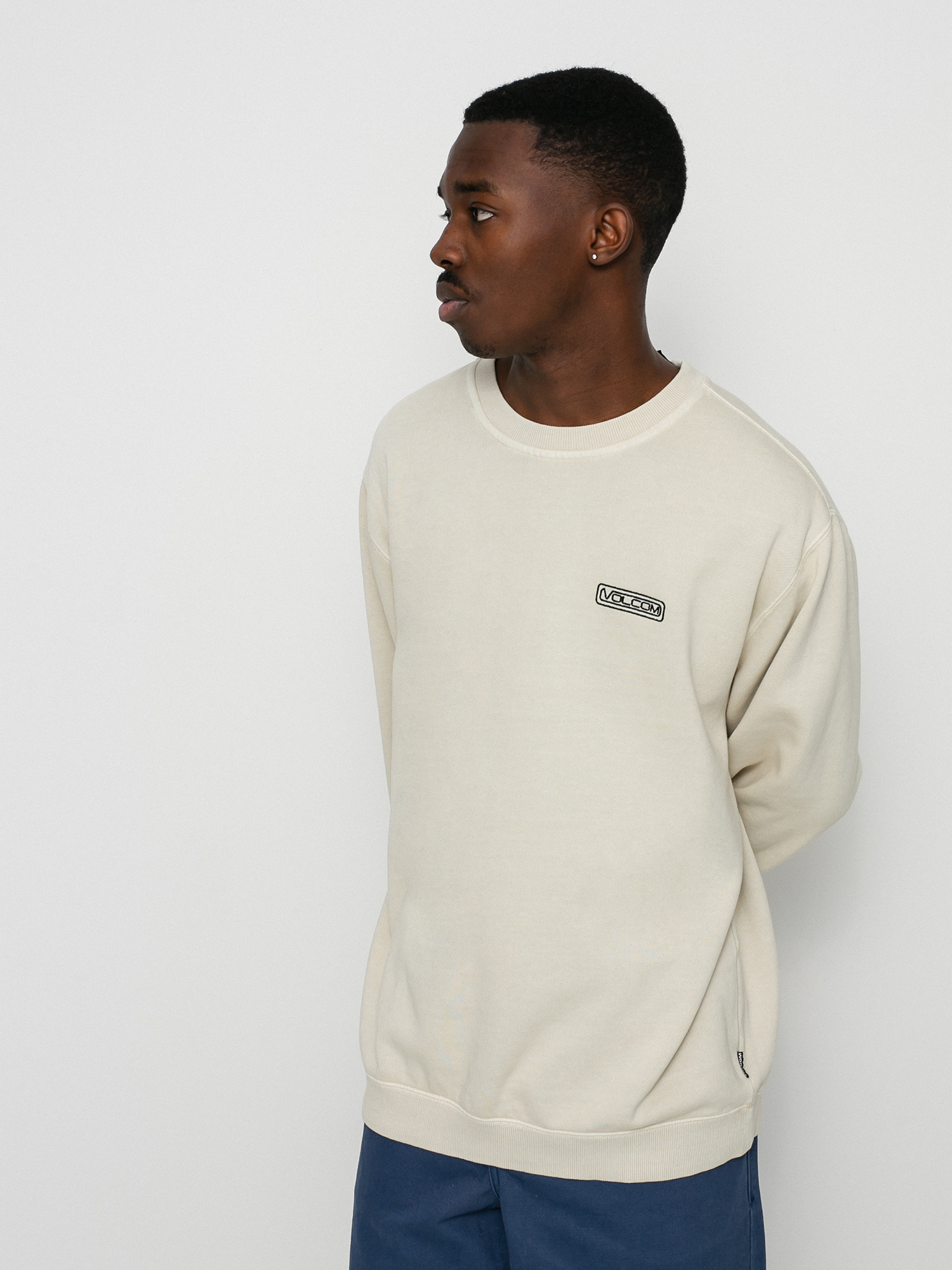 Bluza Volcom Backwall Crew (whitecap grey)