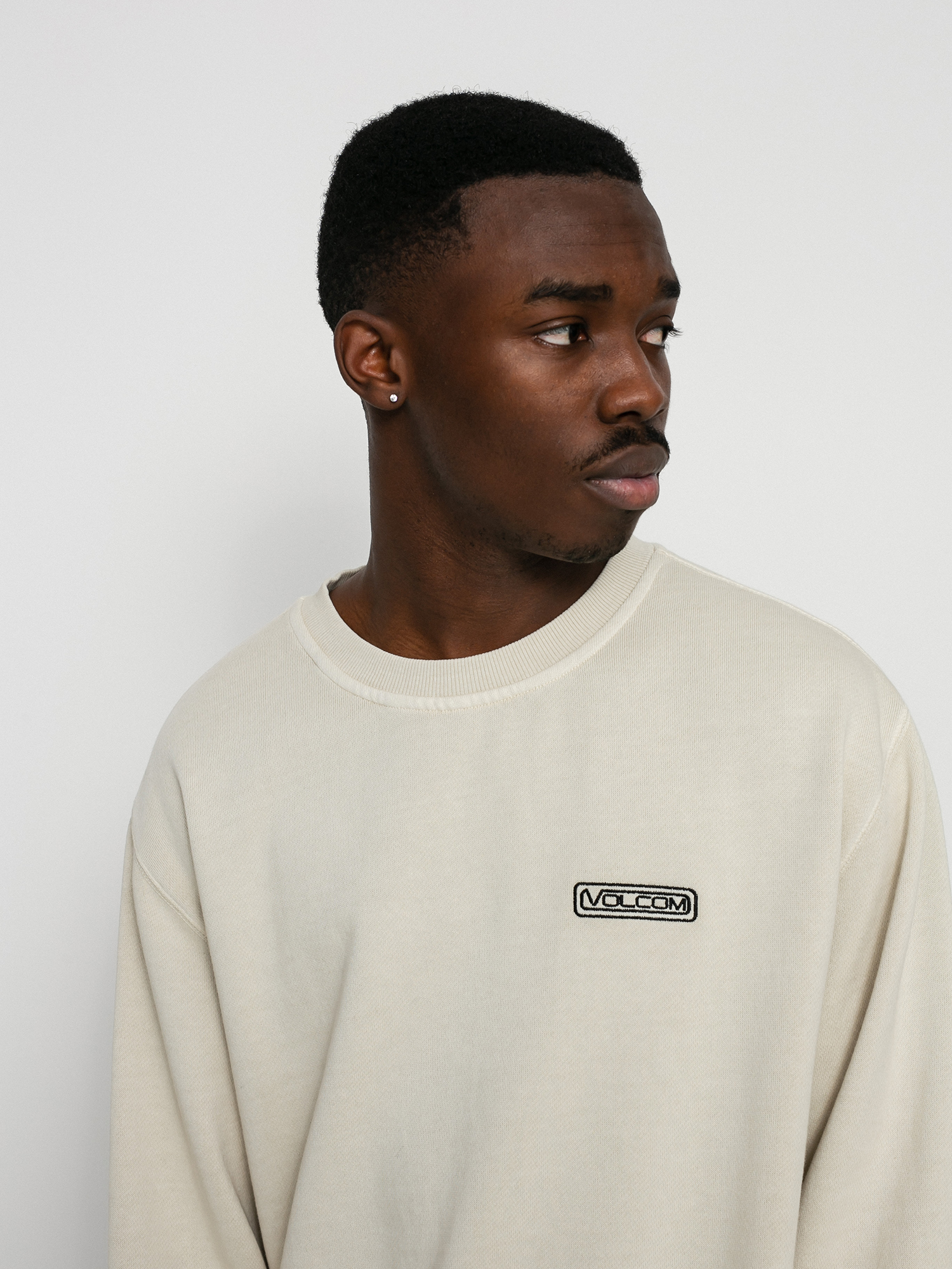 Bluza Volcom Backwall Crew (whitecap grey)