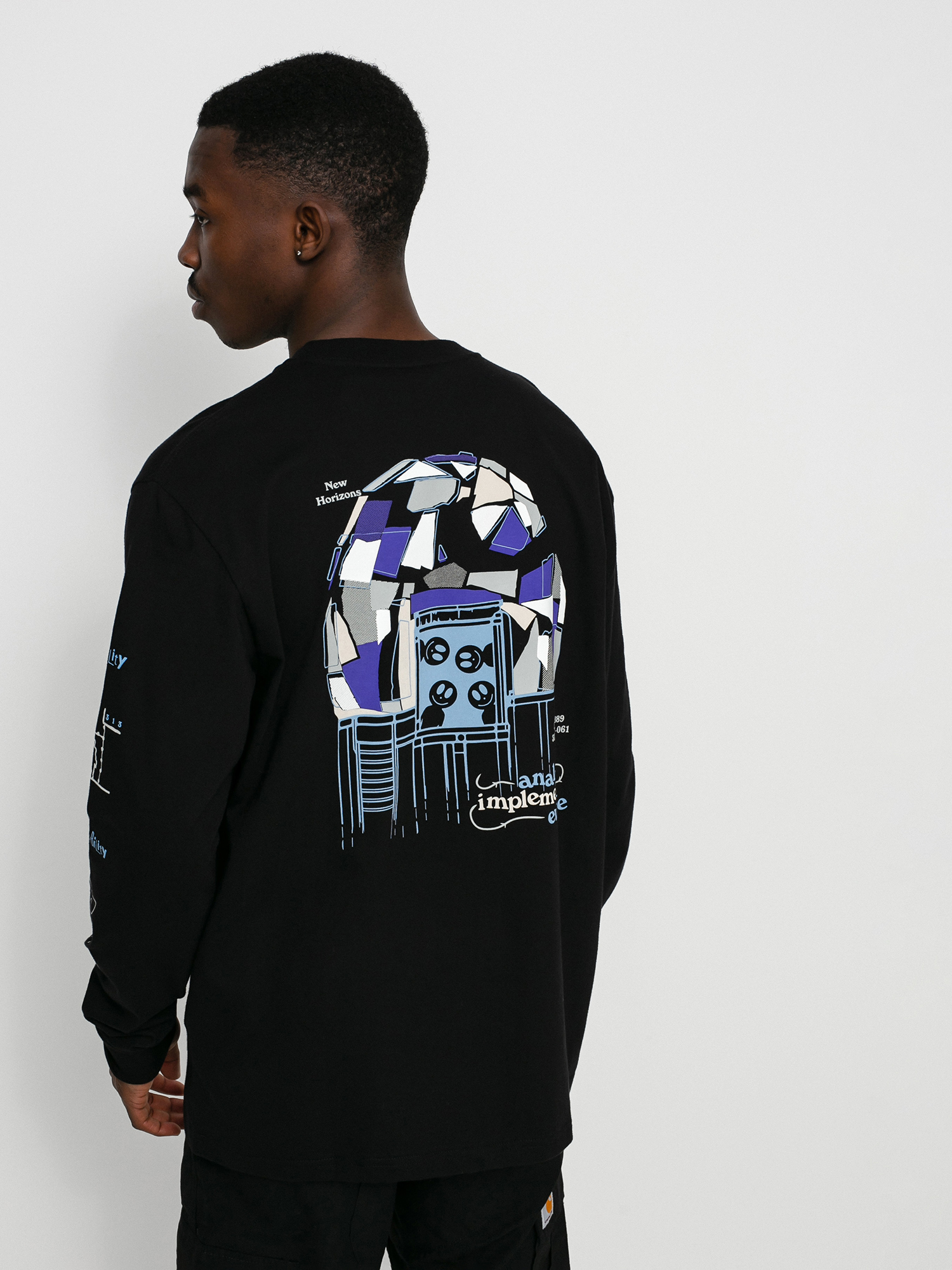 Longsleeve Carhartt WIP Dome (black)