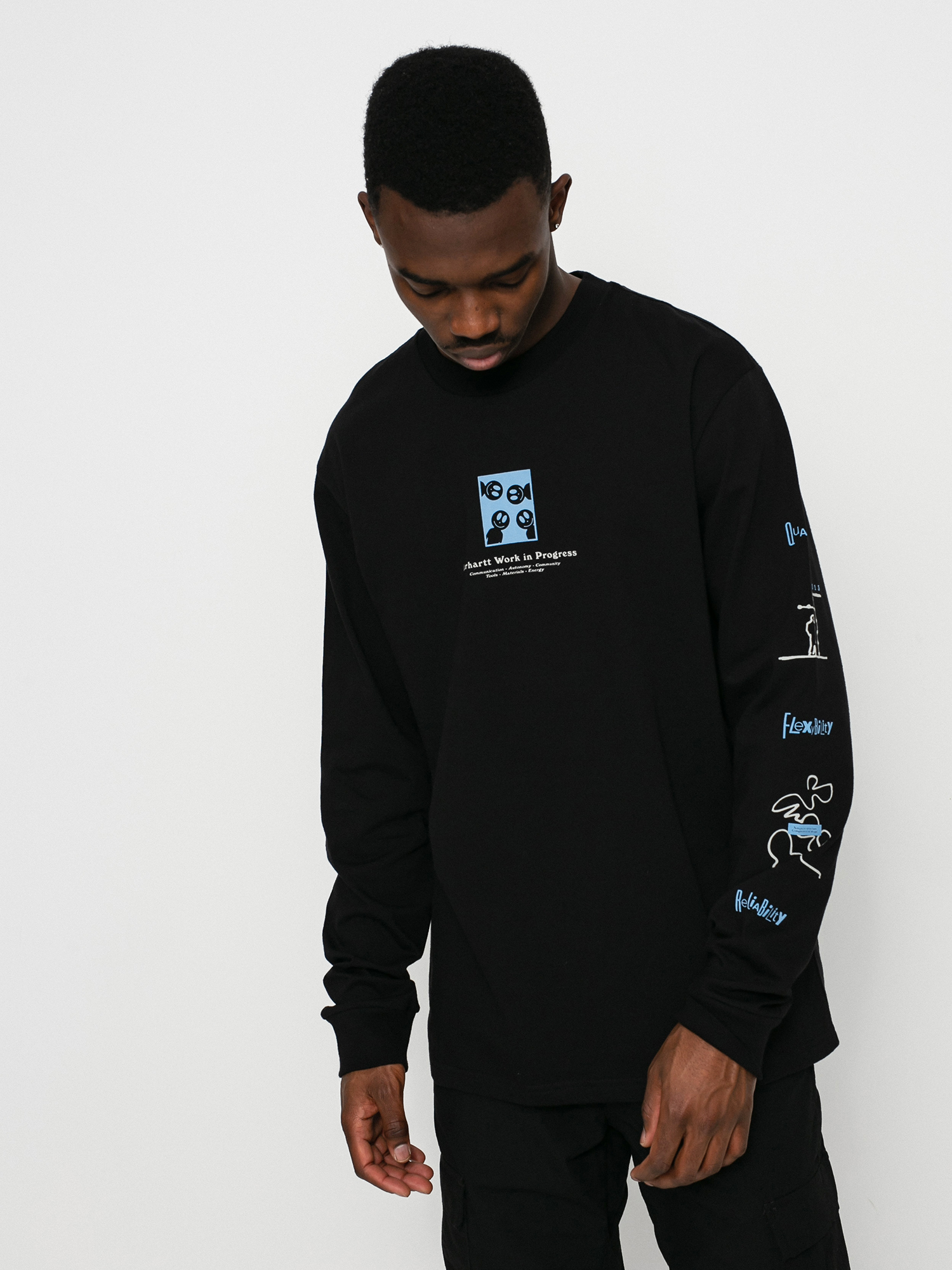 Longsleeve Carhartt WIP Dome (black)