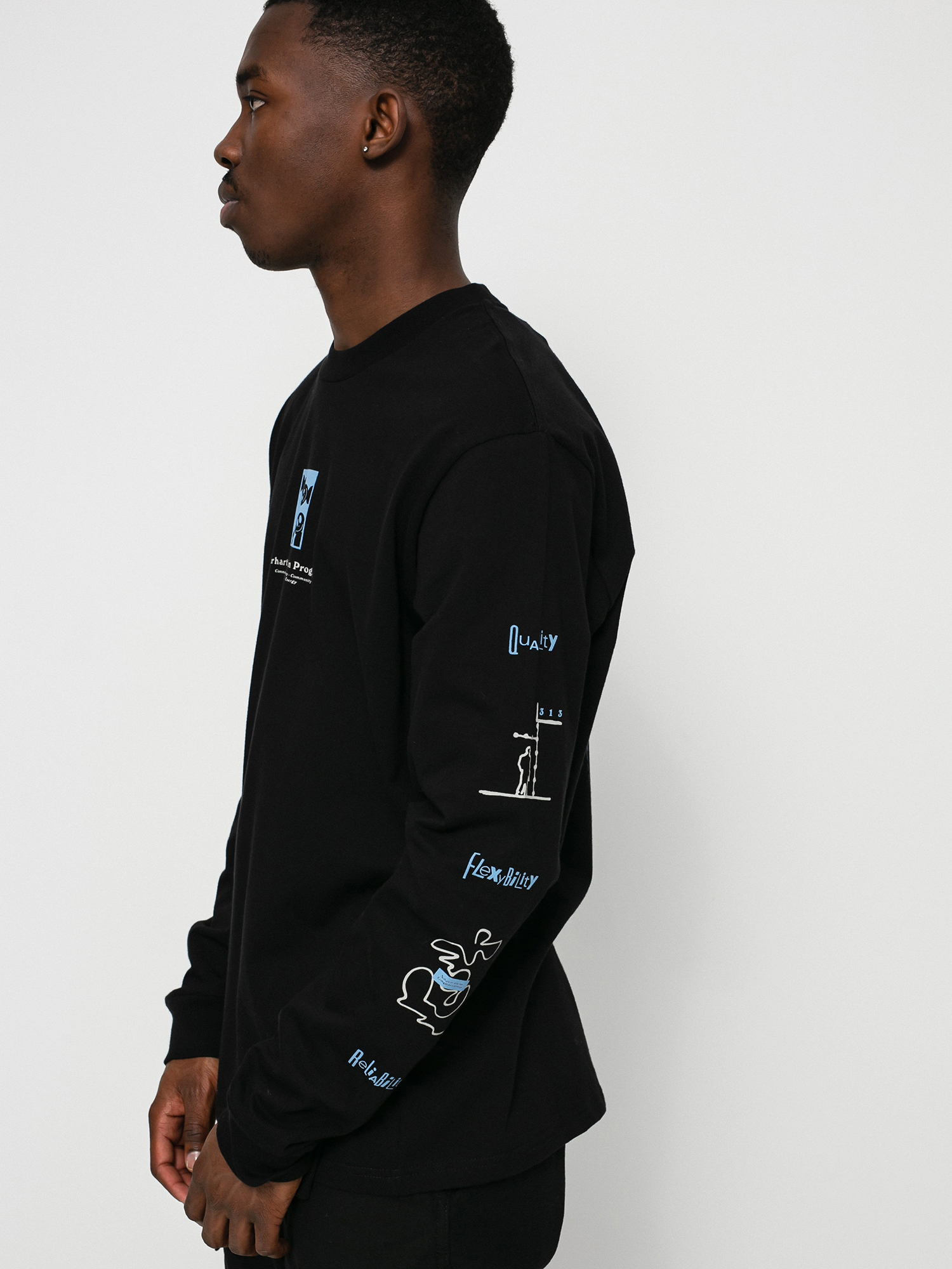 Longsleeve Carhartt WIP Dome (black)