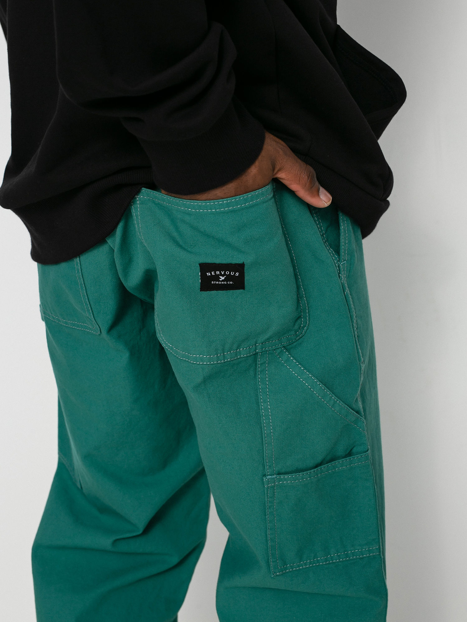 Spodnie Nervous Carpenter (green)