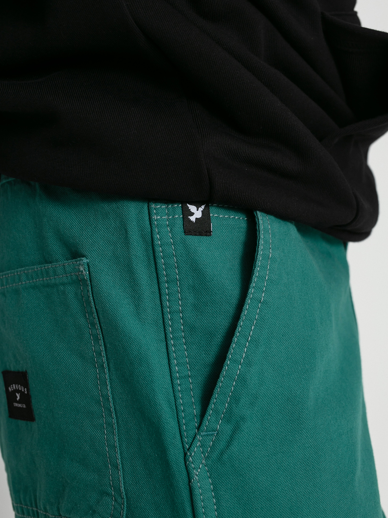 Spodnie Nervous Carpenter (green)