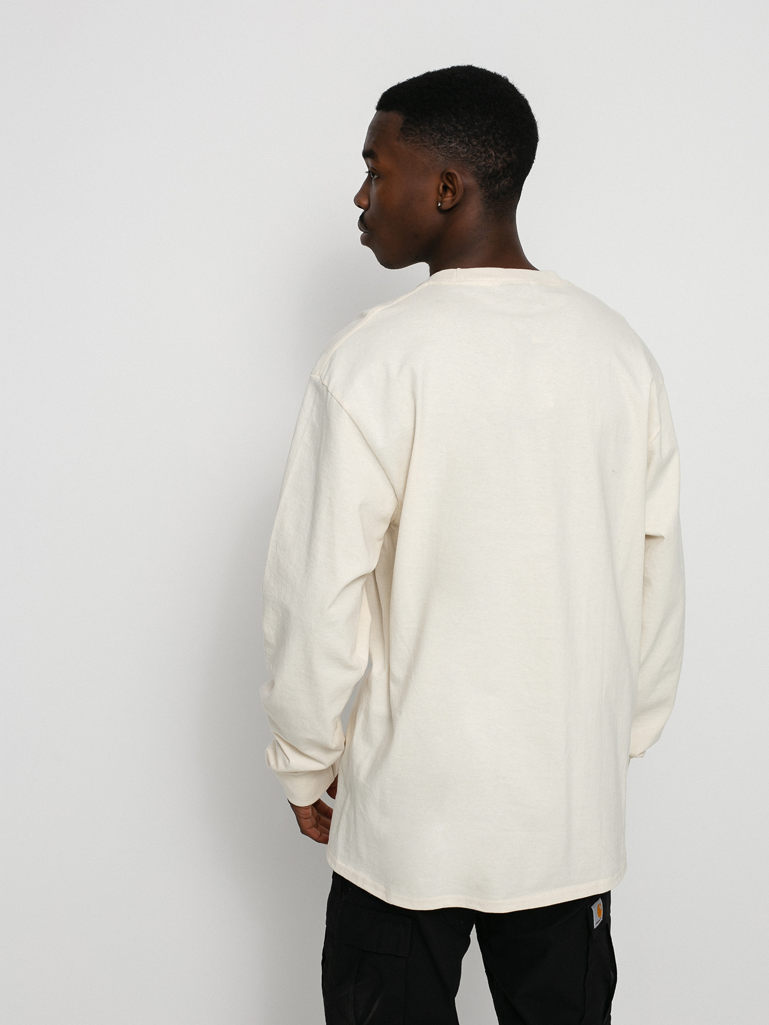 Longsleeve HUF Quake Logo (natural)