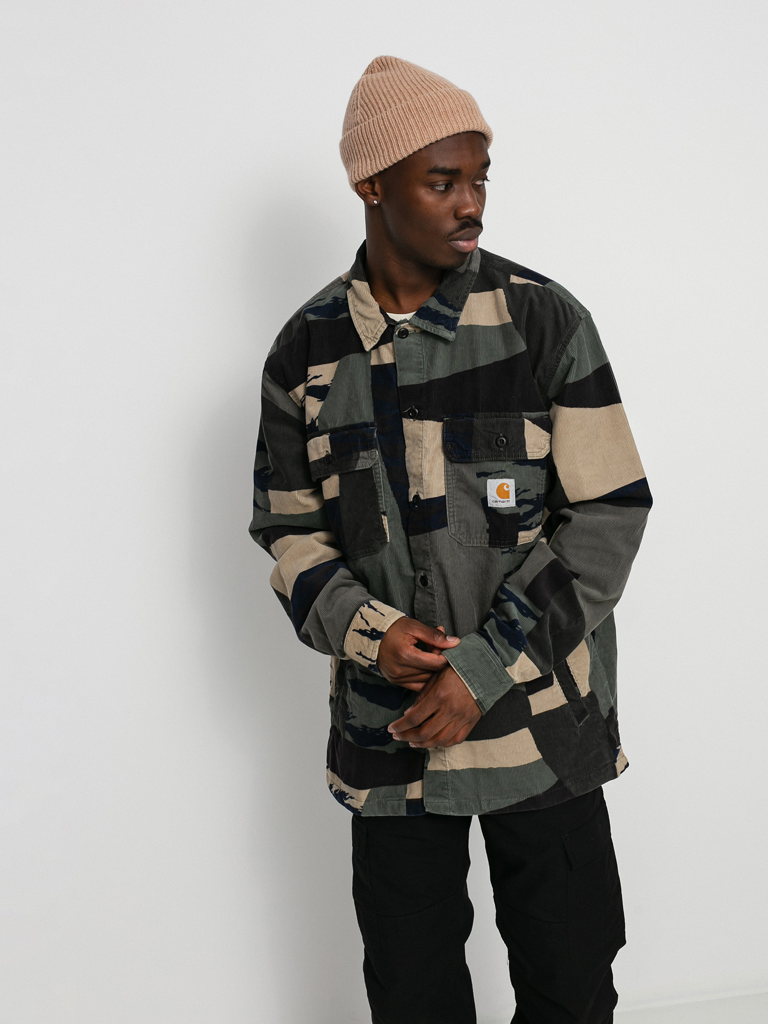 Koszula Carhartt WIP Dixon (camo mend)