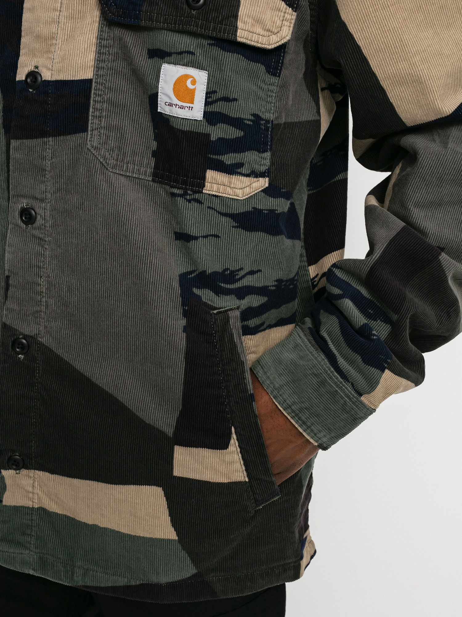 Koszula Carhartt WIP Dixon (camo mend)