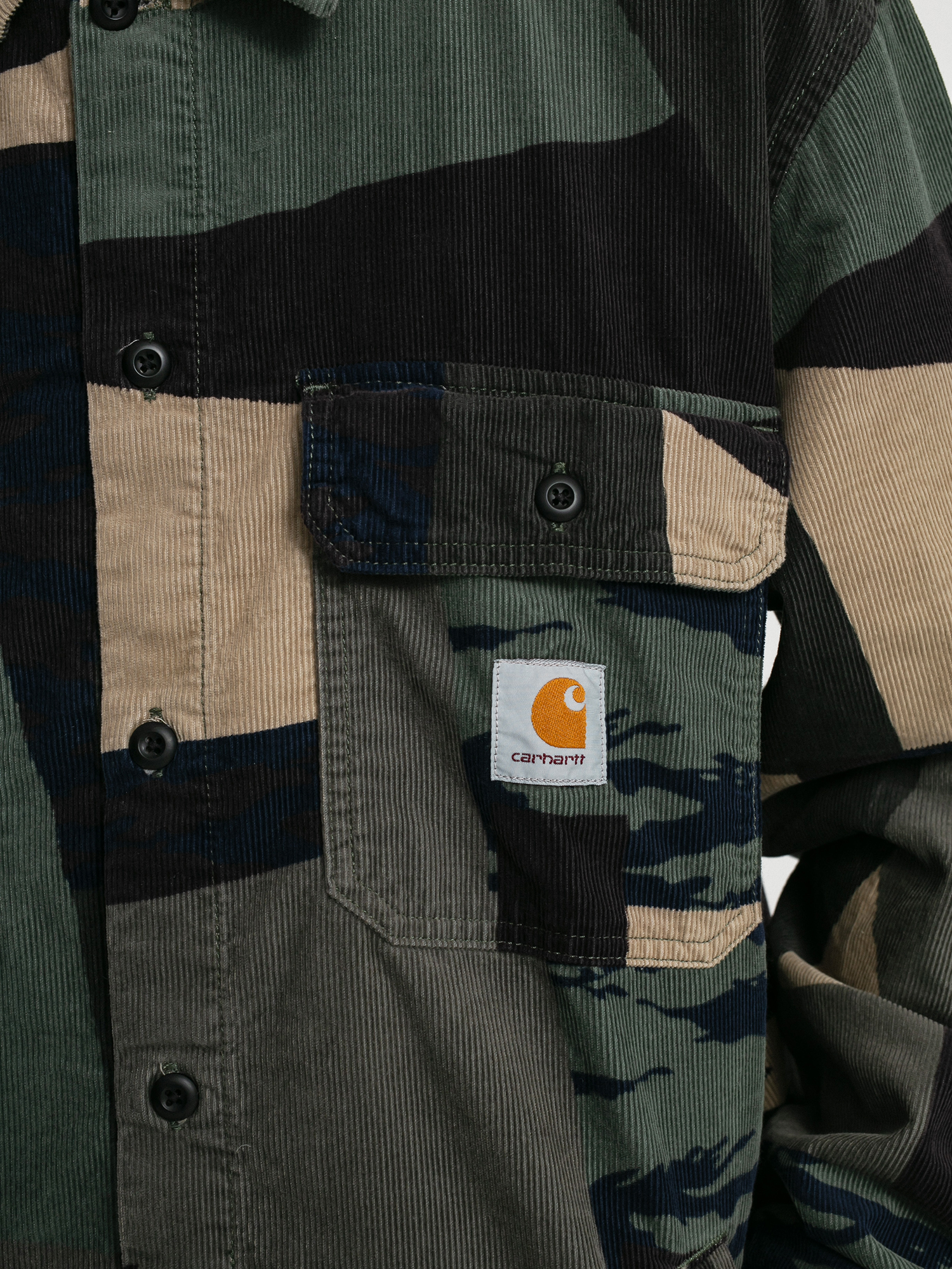 Koszula Carhartt WIP Dixon (camo mend)