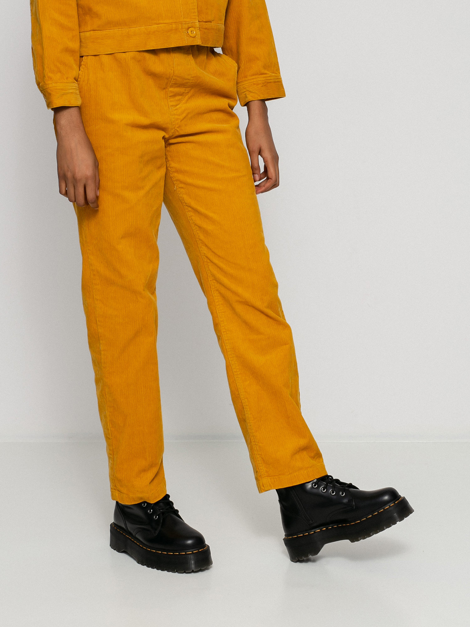 Spodnie OBEY Loma Corduroy Wmn (gold)