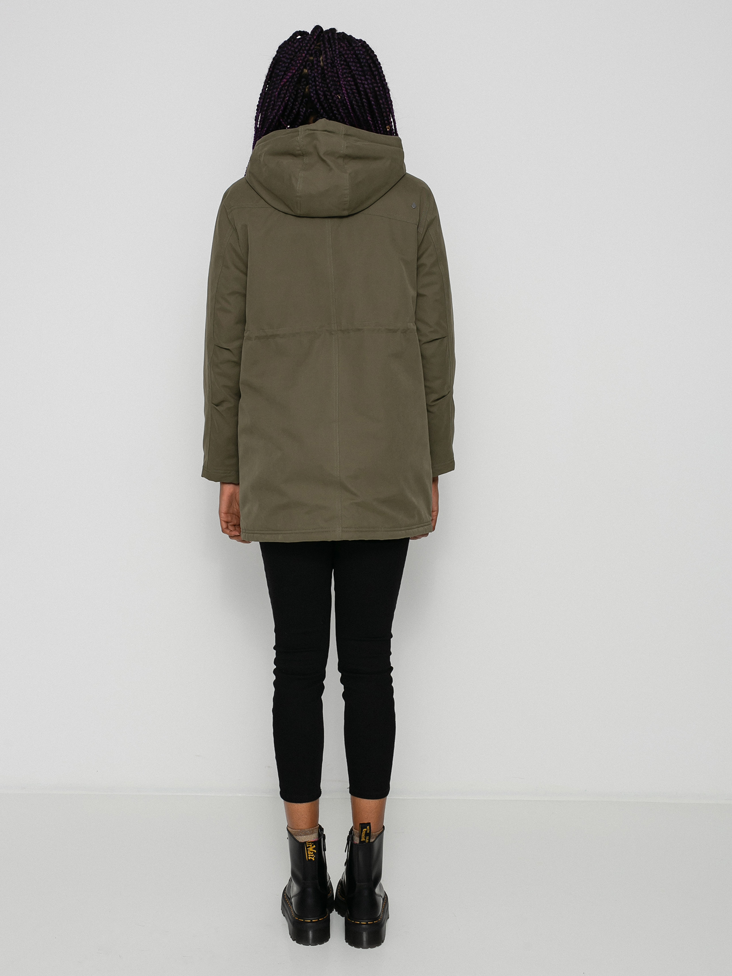 Kurtka Volcom Less Is More 5K Parka Wmn (army green combo)