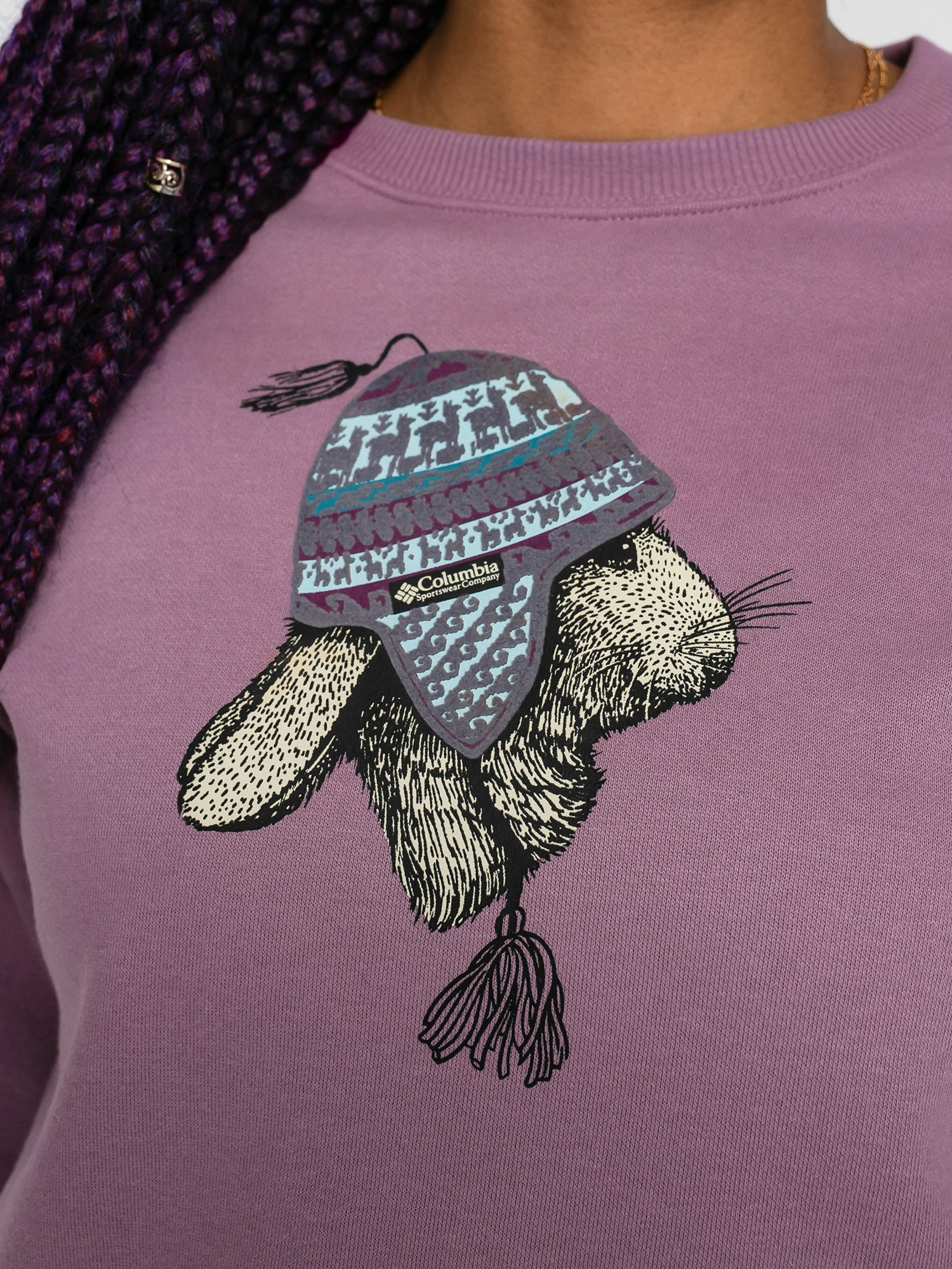 Bluza Columbia Hart Mountain II Wmn (winter mauve)
