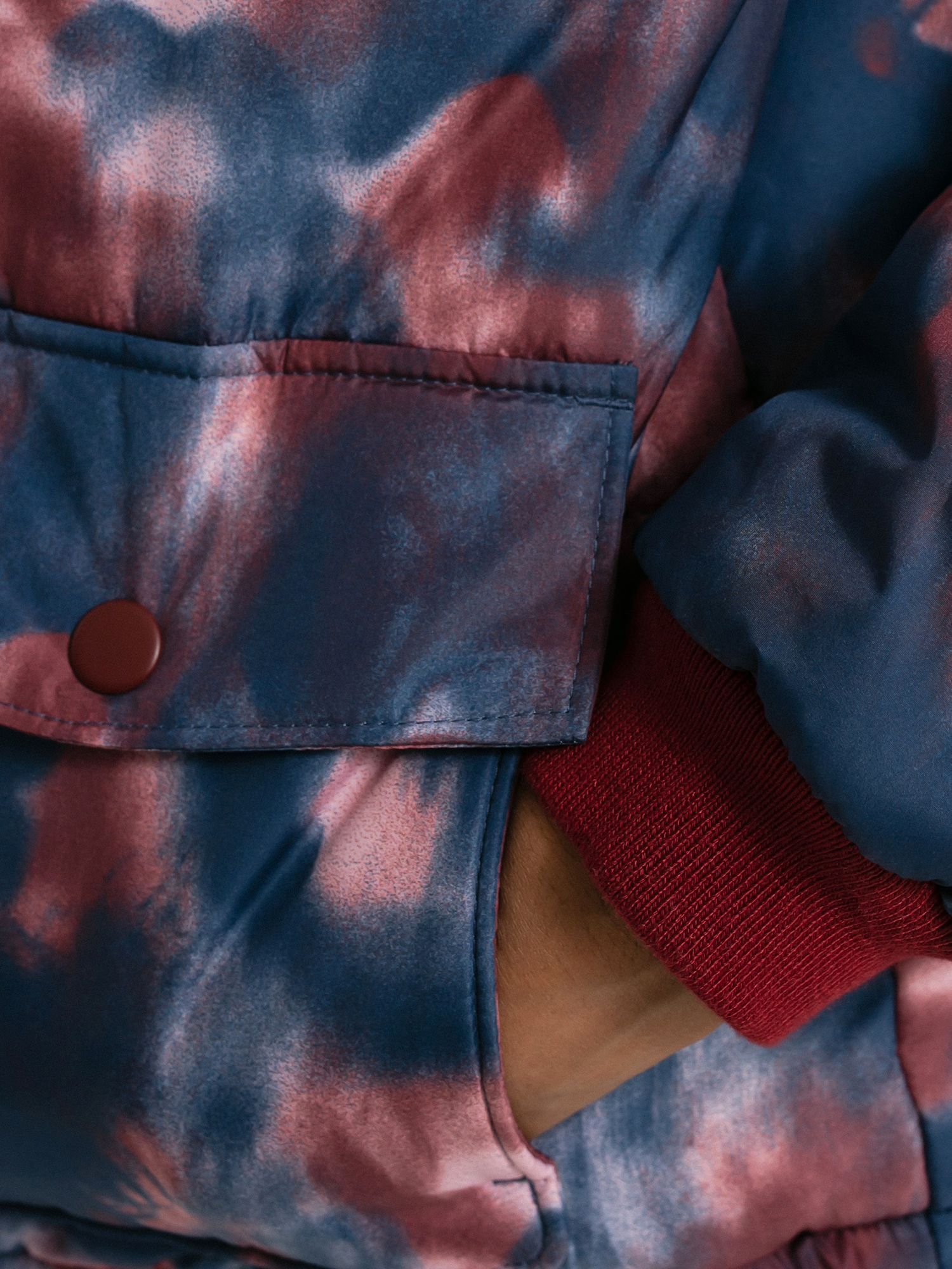 Kurtka Vans Litty Reversible Puffer MTE Wmn (pomegranate)