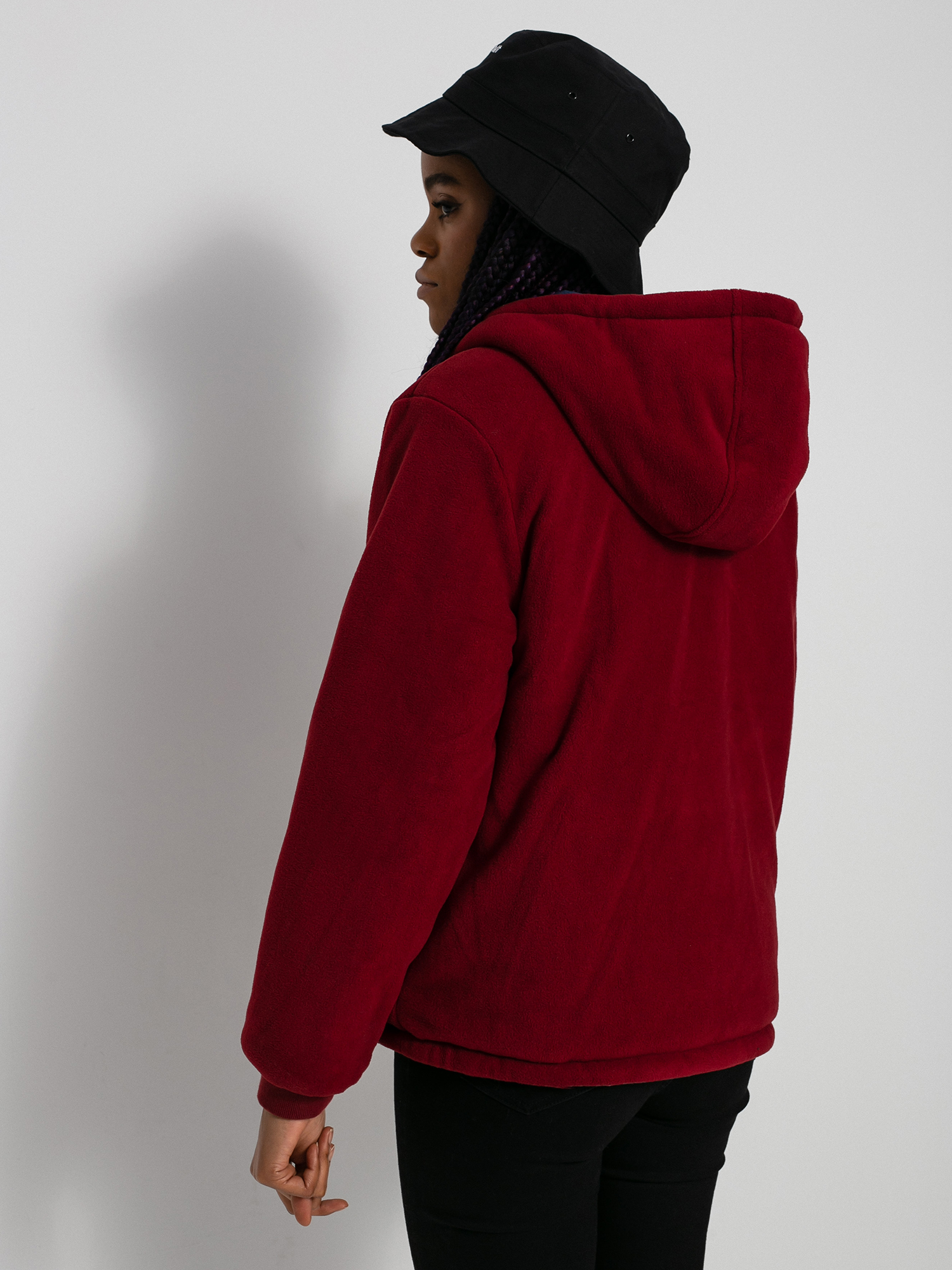 Kurtka Vans Litty Reversible Puffer MTE Wmn (pomegranate)