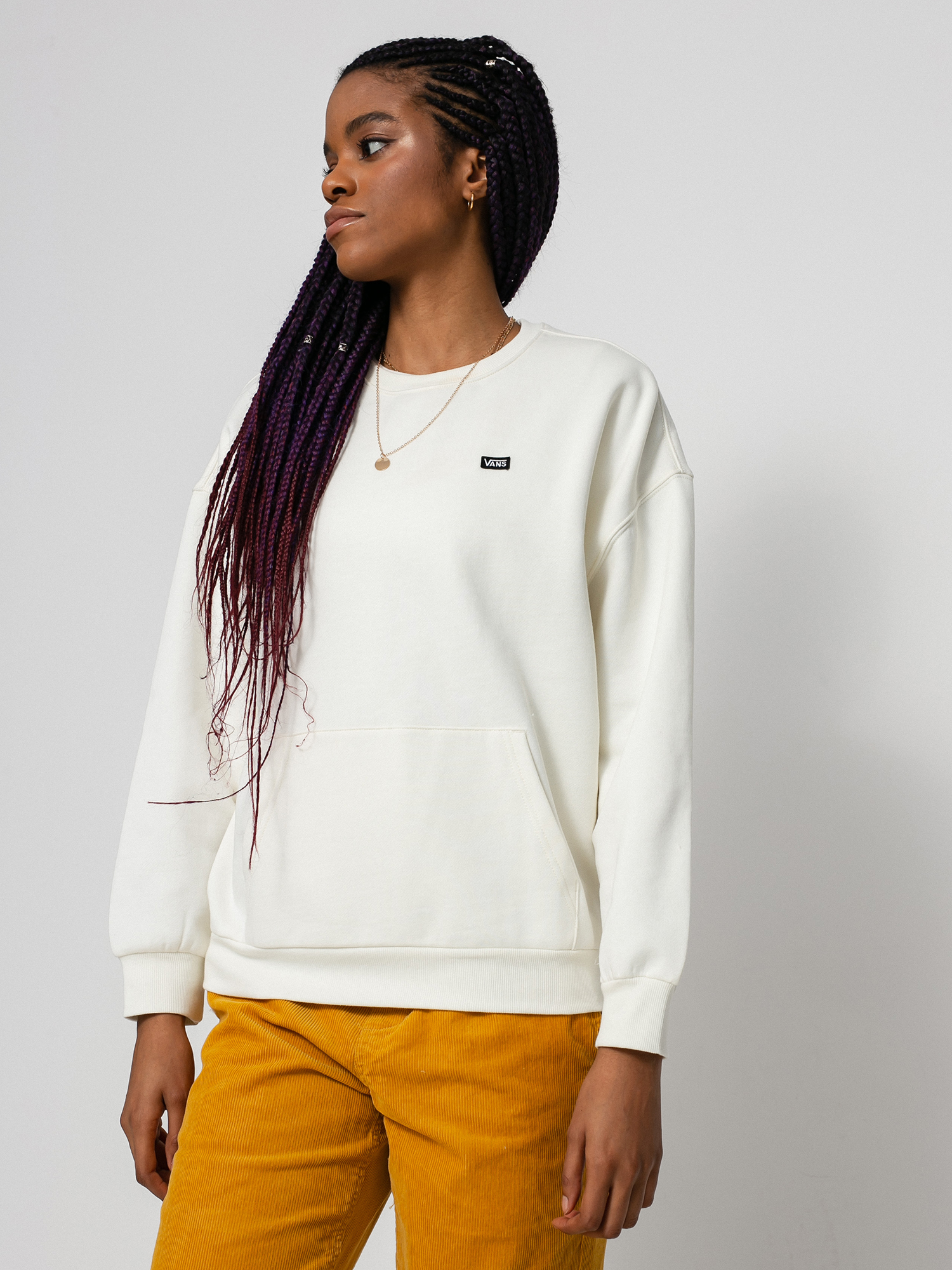 Bluza Vans Skate Versa Crew Wmn (marshmallow)