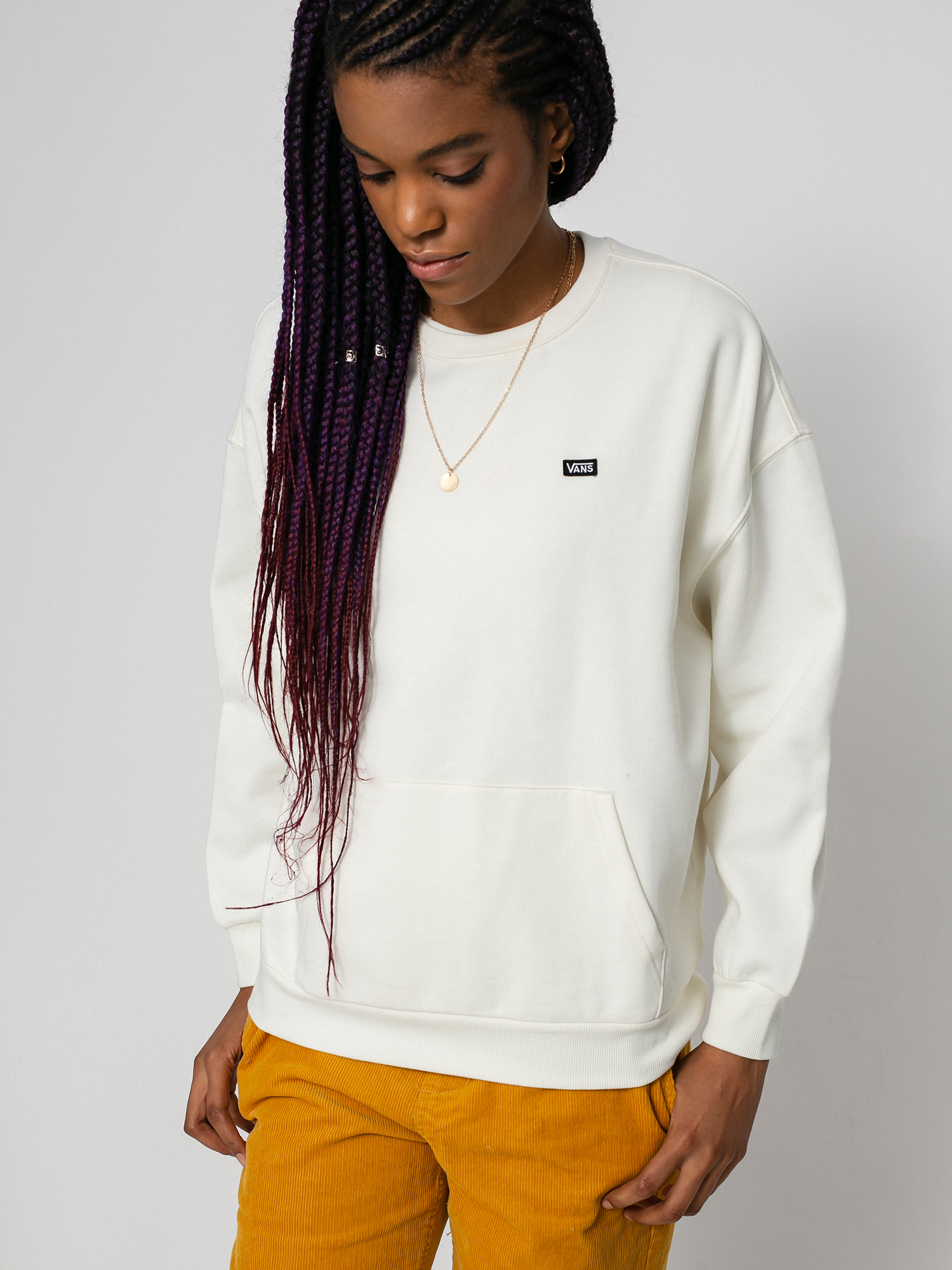 Bluza Vans Skate Versa Crew Wmn (marshmallow)