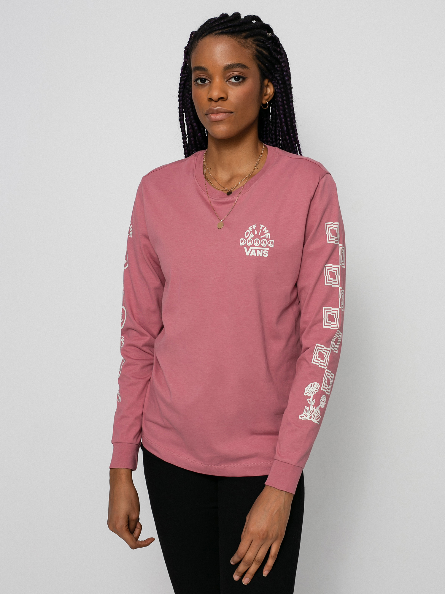 Longsleeve Vans Silent Mode Wmn (mesa rosa)