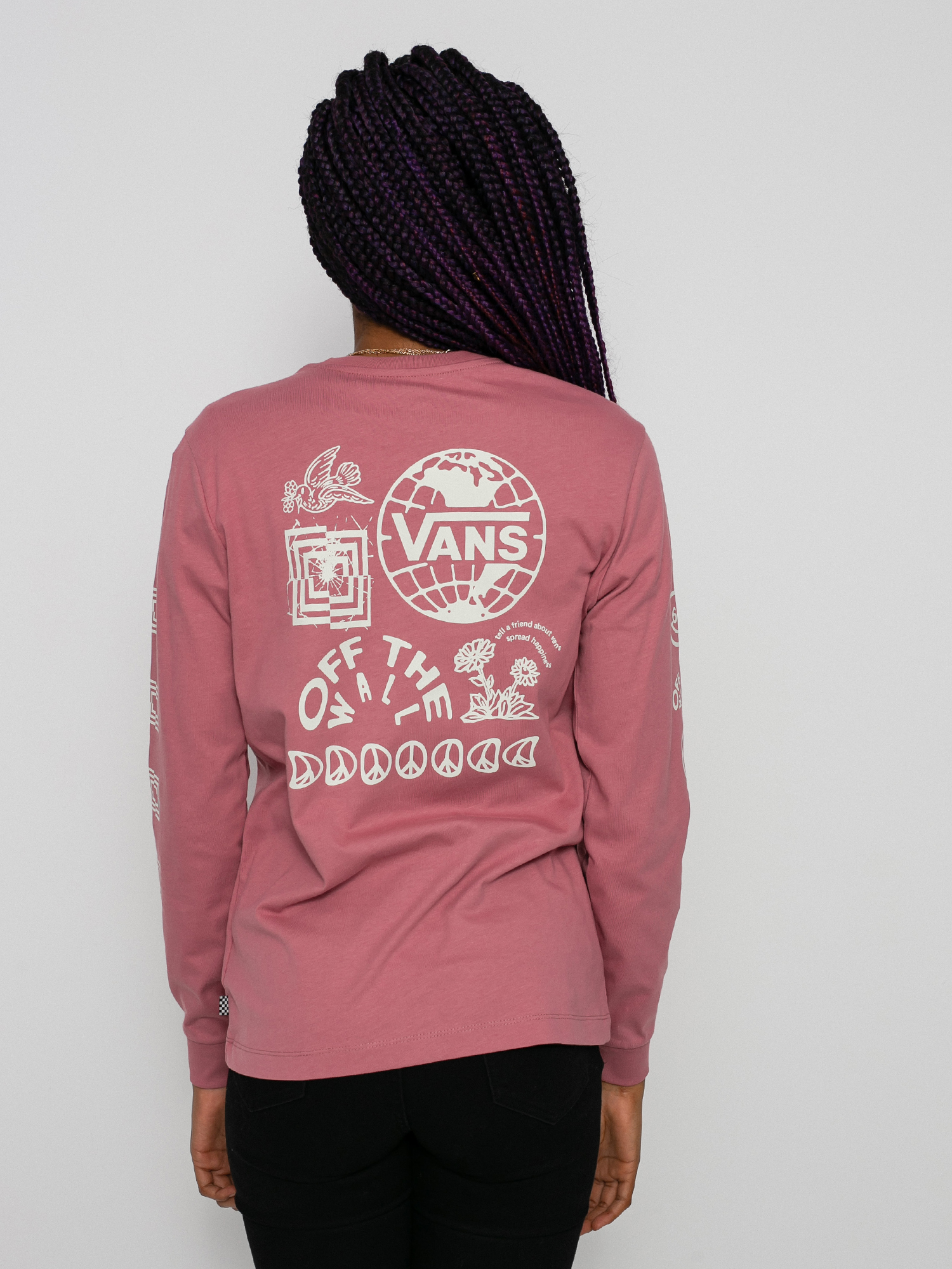 Longsleeve Vans Silent Mode Wmn (mesa rosa)