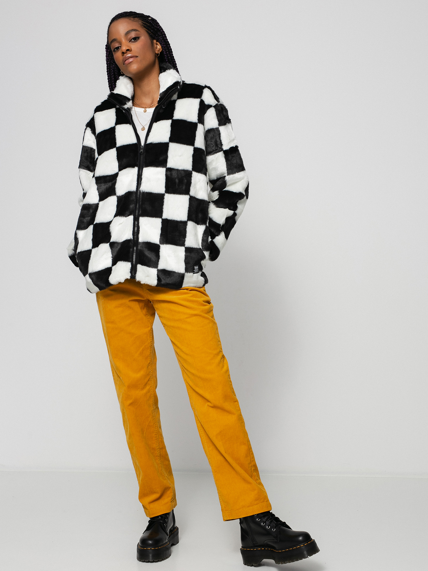 Kurtka Vans Natalie Wmn (checkerboard)
