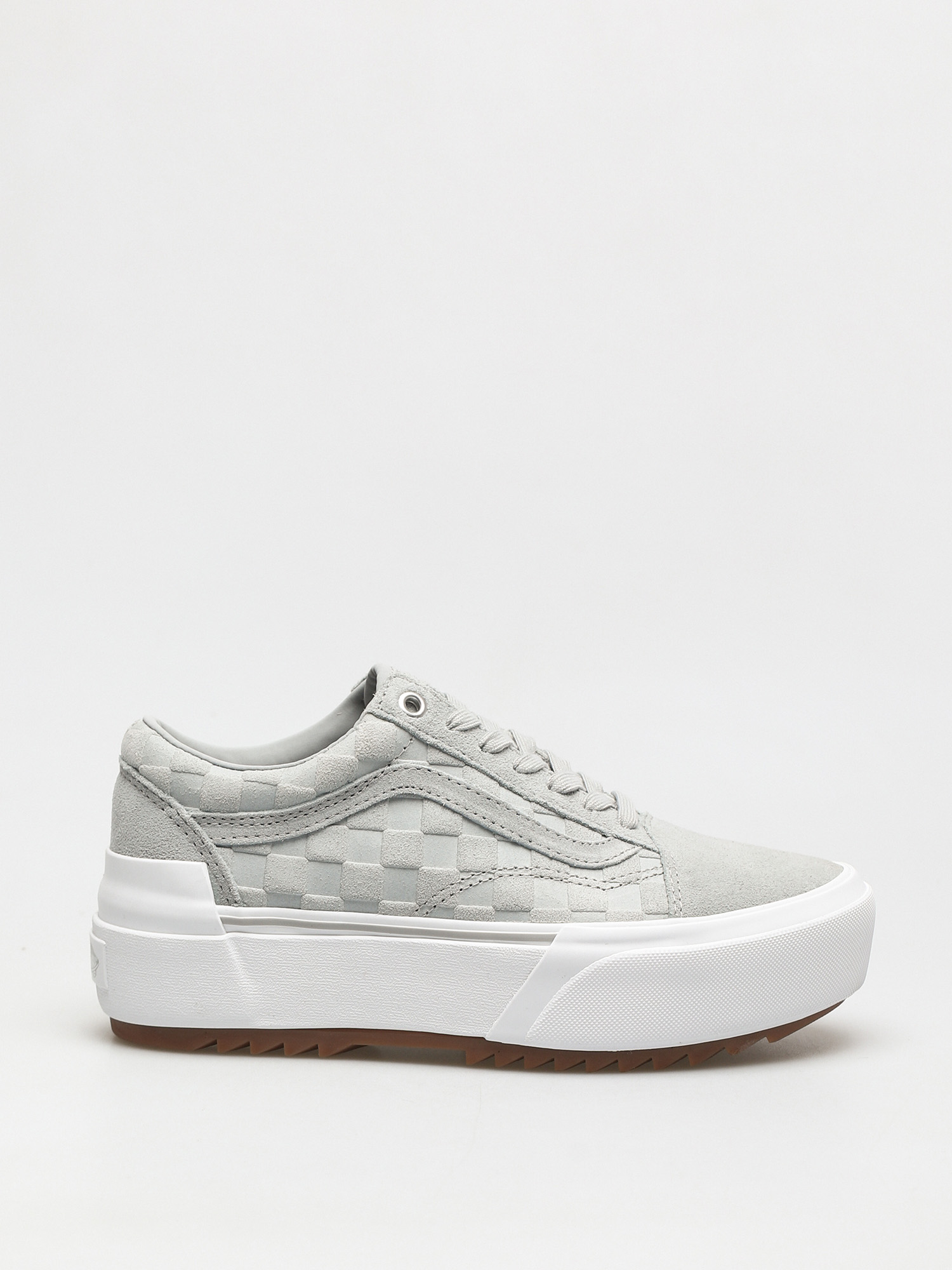 Buty Vans Old Skool Stacked (emboss check/high rise/true white)