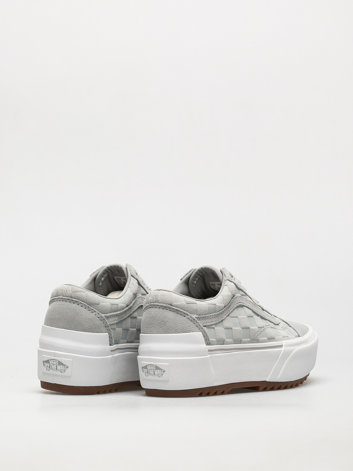 Buty Vans Old Skool Stacked (emboss check/high rise/true white)