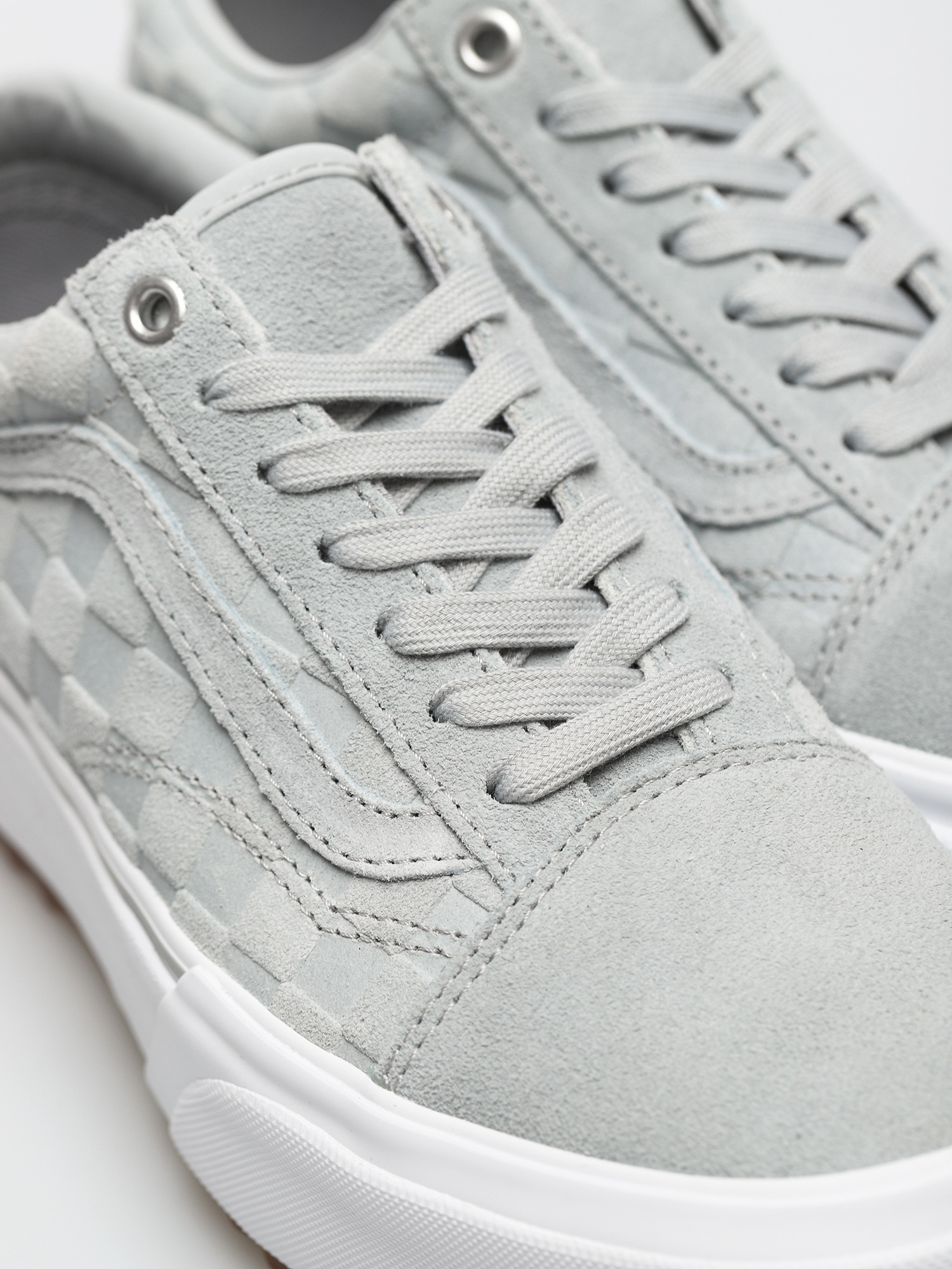 Buty Vans Old Skool Stacked (emboss check/high rise/true white)