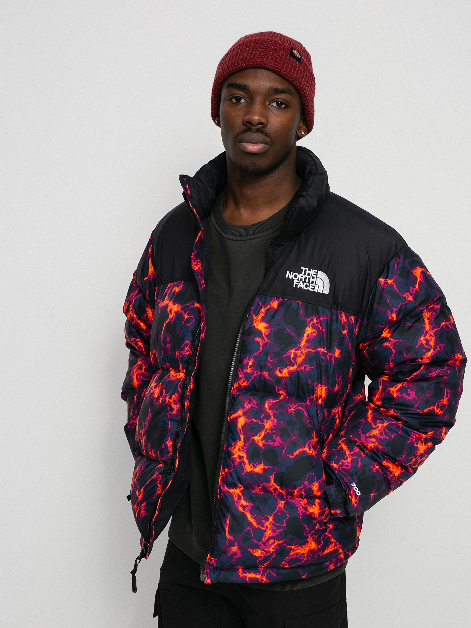 Kurtka The North Face 1996 Retro Nuptse (black marble camo print)