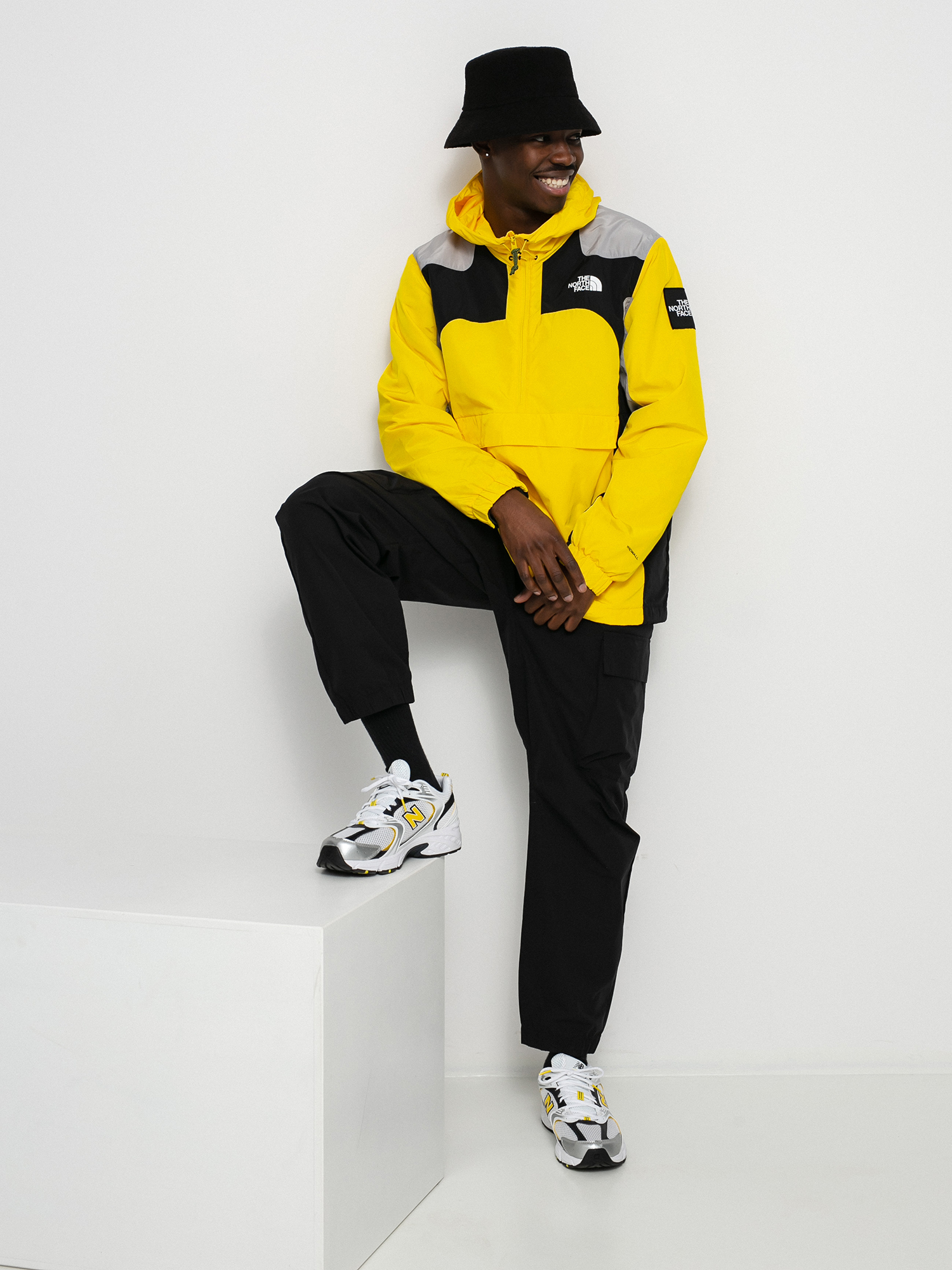Kurtka The North Face Black Box Search & Rescue Wind (lightning yellow)