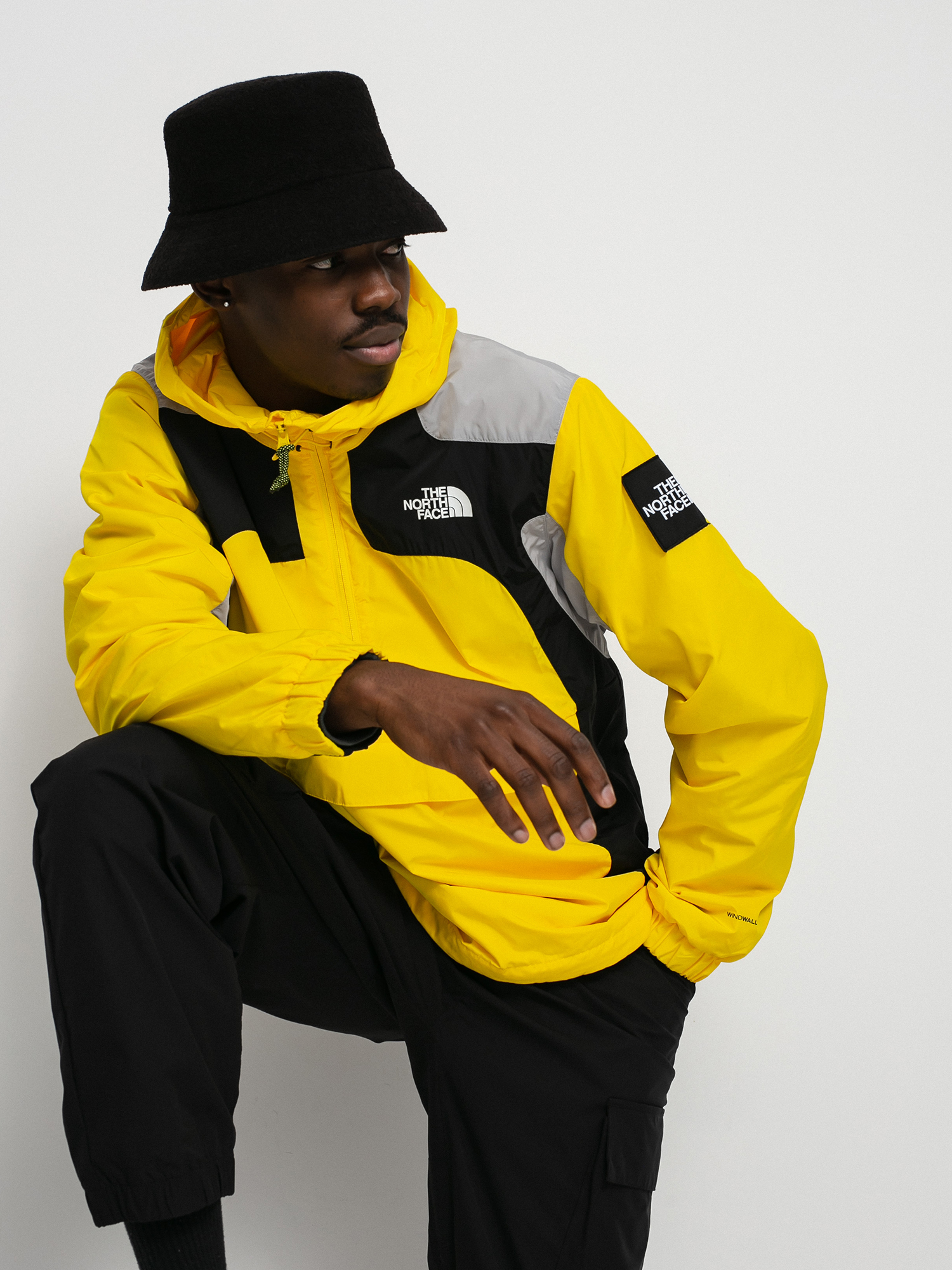 Kurtka The North Face Black Box Search & Rescue Wind (lightning yellow)