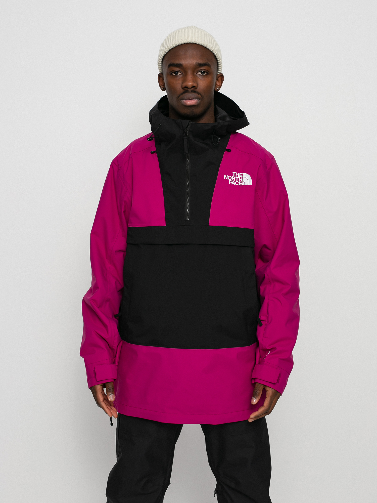 Męska Kurtka snowboardowa The North Face Silvani Anorak (roxbury pink/tnf black)