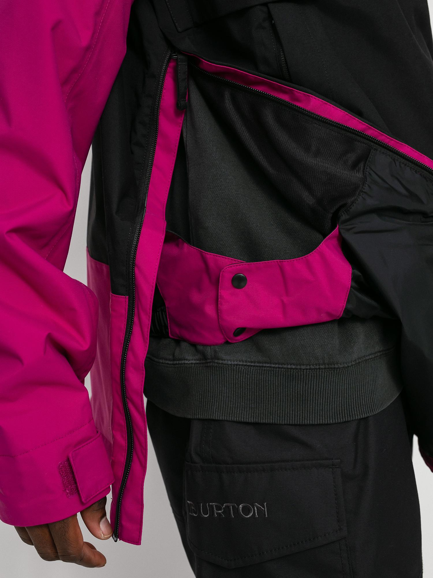 Męska Kurtka snowboardowa The North Face Silvani Anorak (roxbury pink/tnf black)