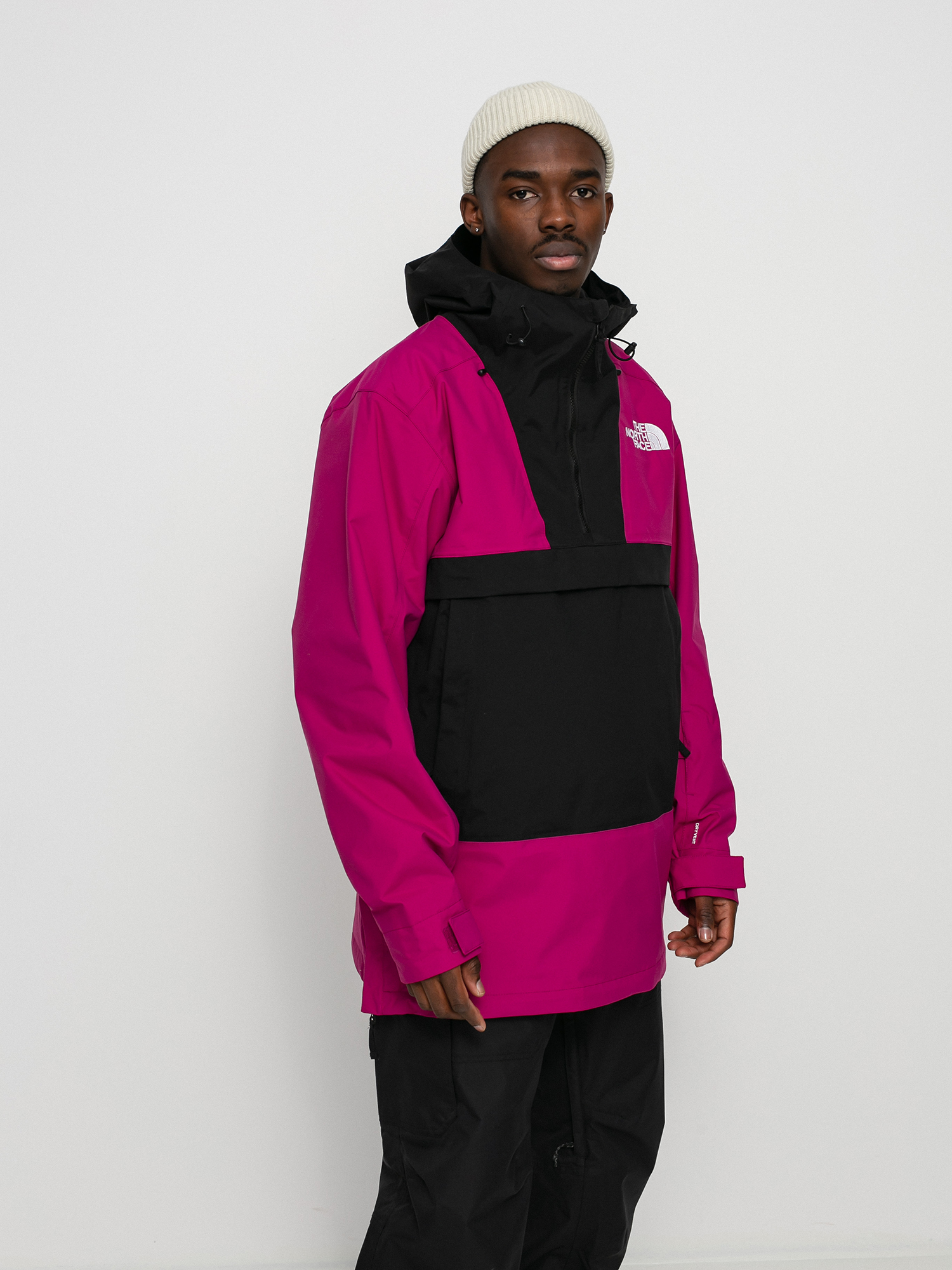 Męska Kurtka snowboardowa The North Face Silvani Anorak (roxbury pink/tnf black)