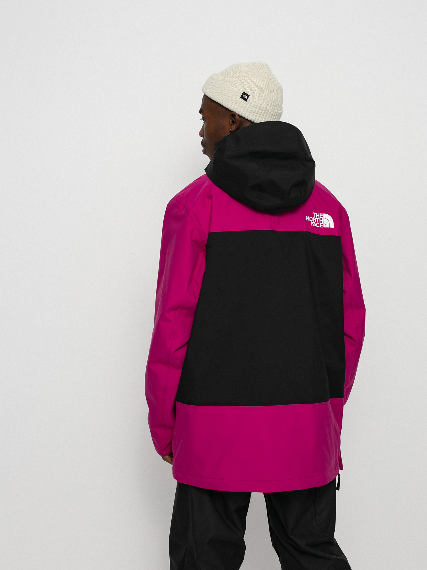 Męska Kurtka snowboardowa The North Face Silvani Anorak (roxbury pink/tnf black)